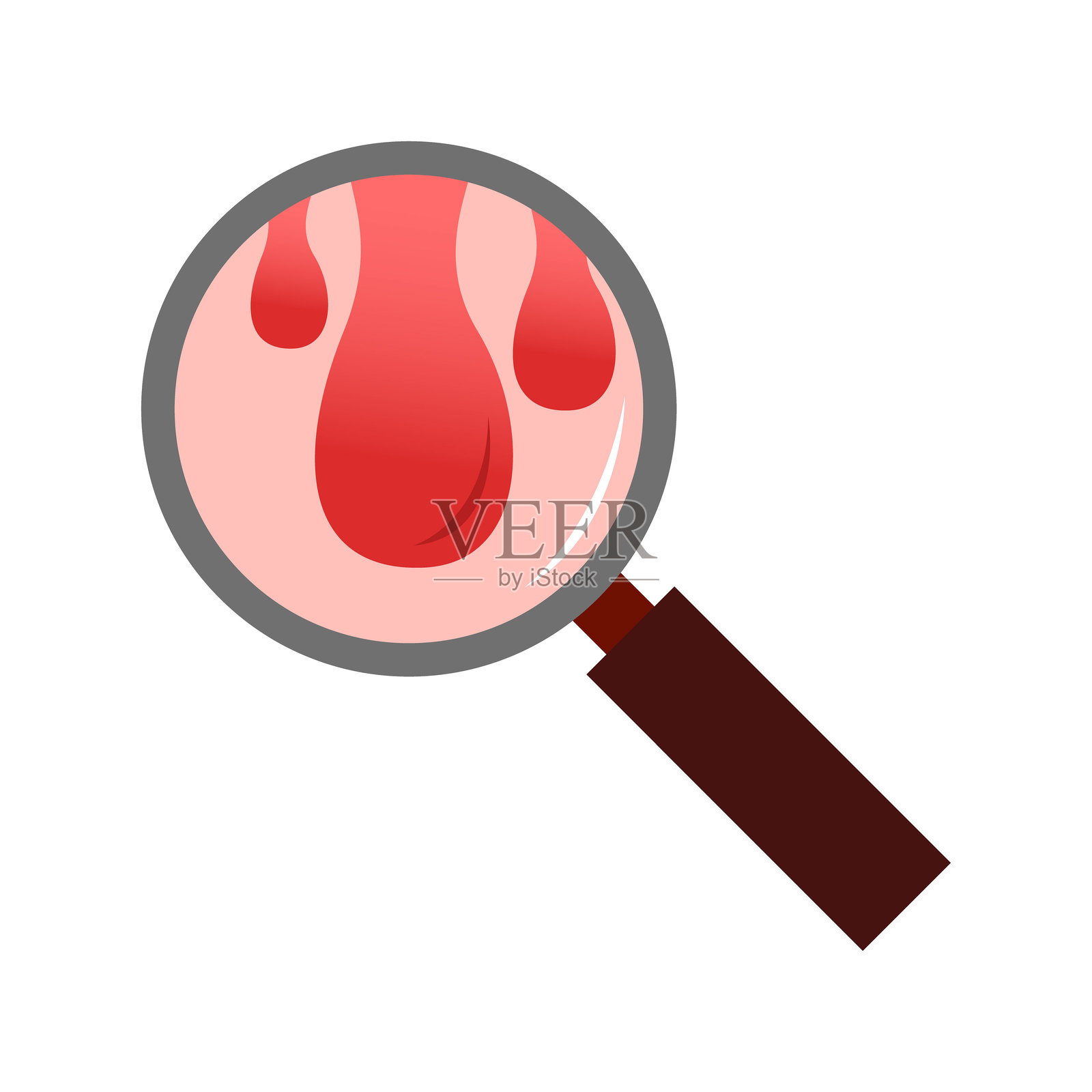 痔疮疾病及症状概念插画图片素材