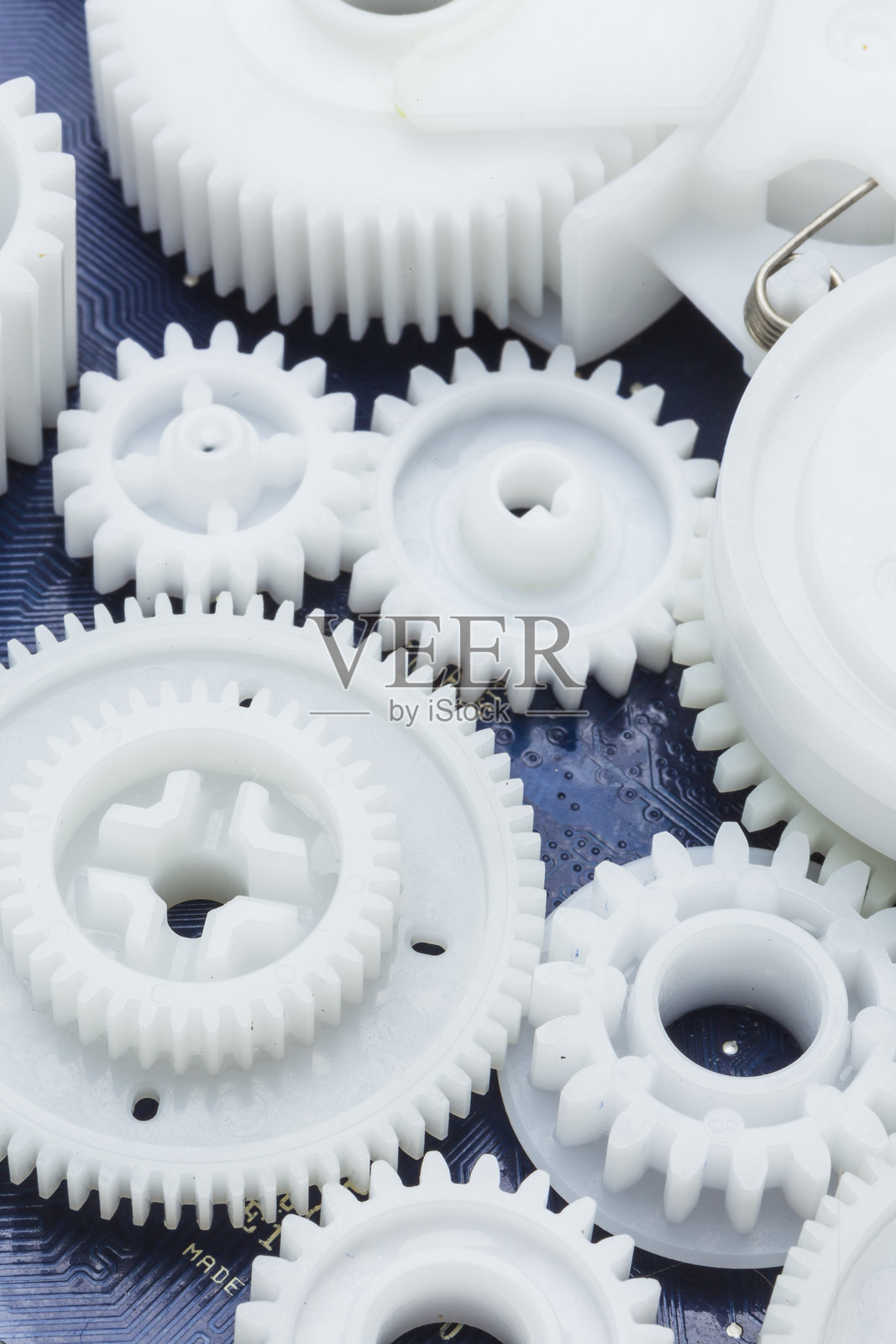 塑料齿轮照片摄影图片