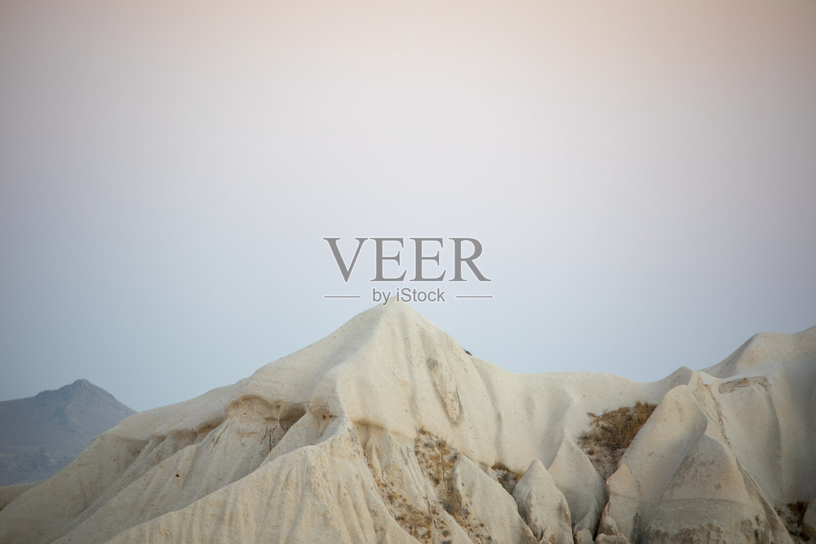 土耳其,安纳托利亚中部,卡帕多细亚,鸽子谷和乌奇希萨尔靠近格雷梅,联合国教科文组织世界遗产地照片摄影图片