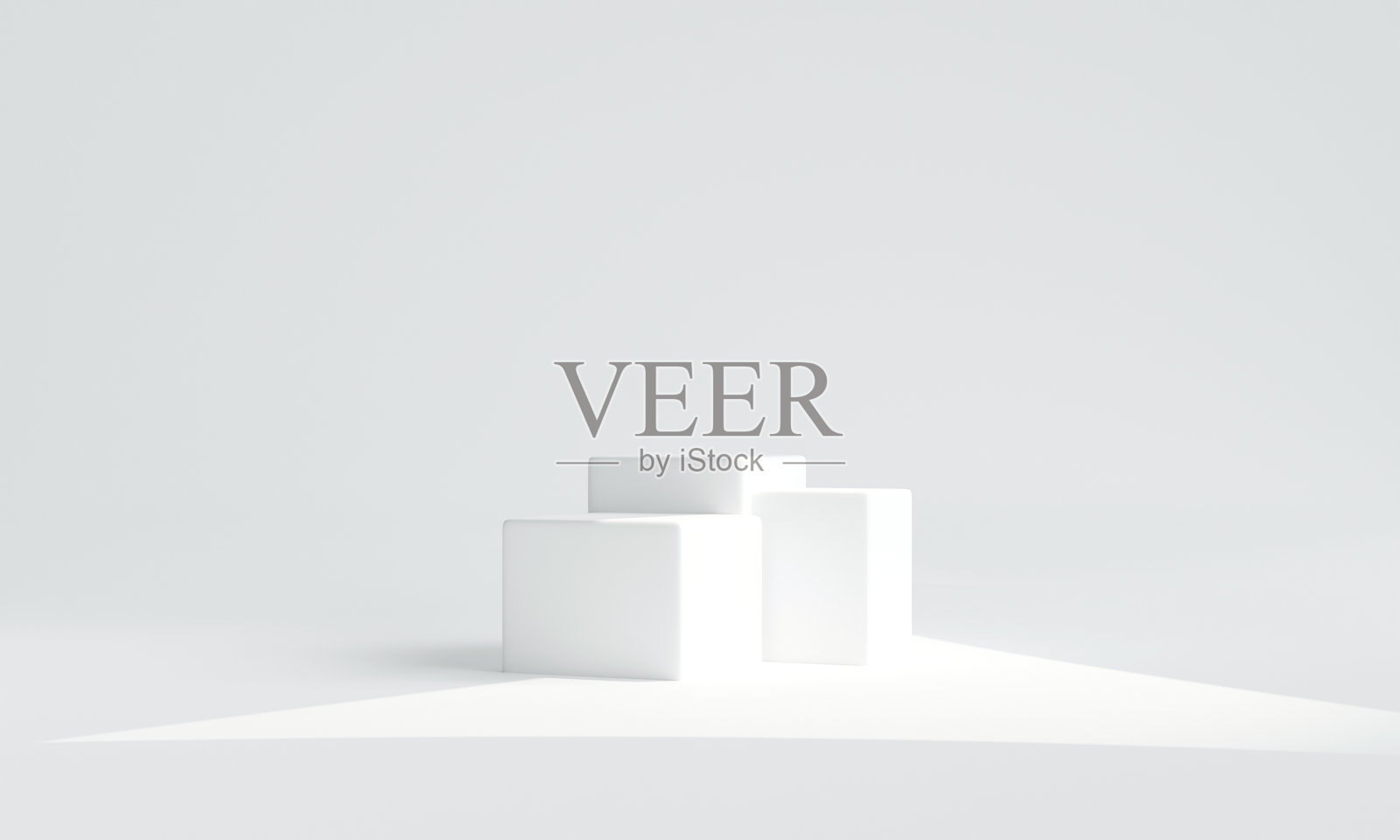 简约的产品展示。用于产品展示的讲台。照片摄影图片