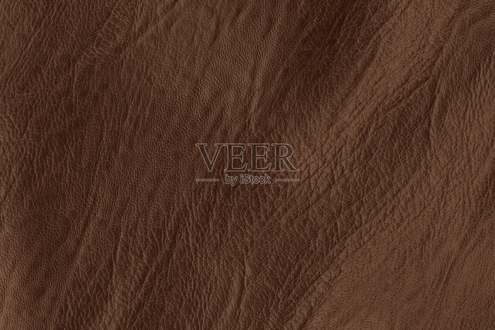 深棕色皮革纹理背景,带有无缝图案和高分辨率。照片摄影图片