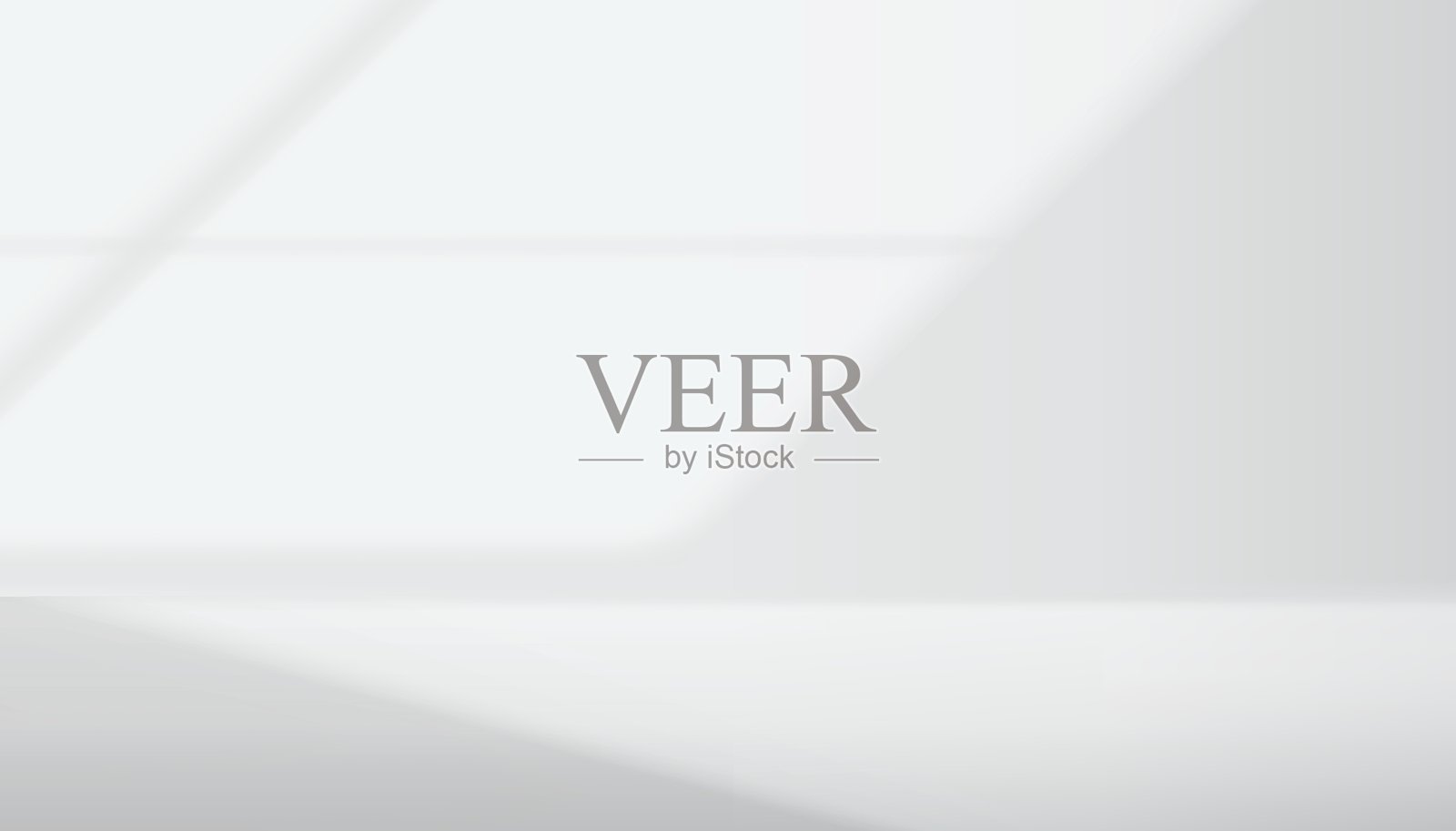 灰色背景,用于产品展示场景呈现,带有美丽的光影效果。展示台模型,极简场景,空舞台,用于展示产品、站台、展柜、展览。插画图片素材