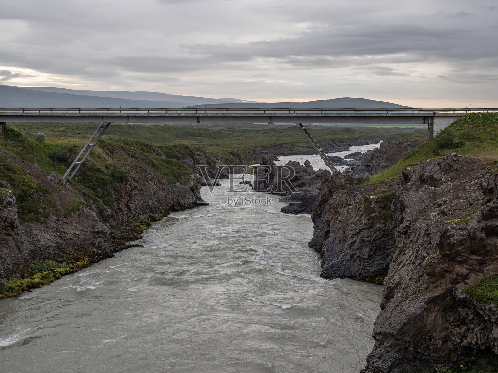 冰岛的斯凯尔凡达弗洛特河照片摄影图片