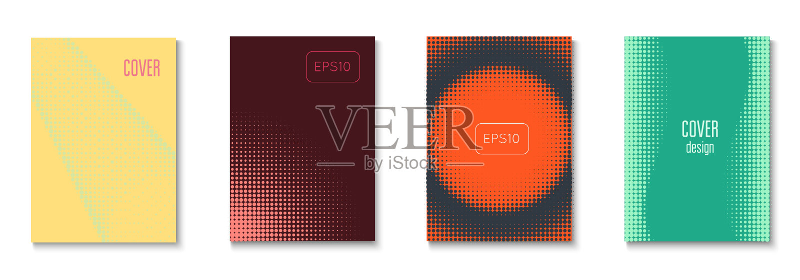 点状背景集。现代科技与简单图形。二维展示中的动态元素。平面传单。极简商业模板。几何音乐纹理。潮流点状背景。插画图片素材