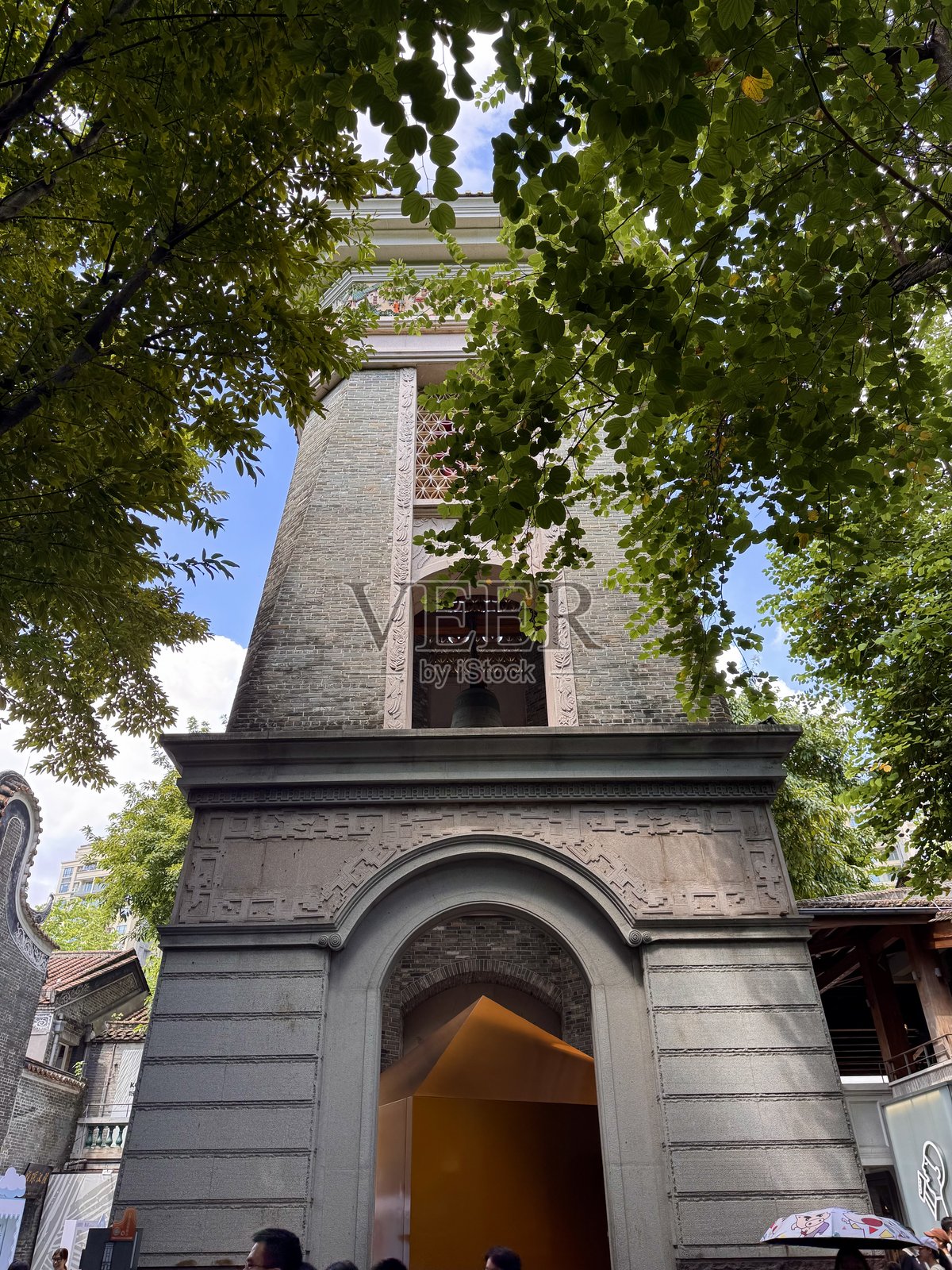 佛山岭南天地钟楼照片摄影图片