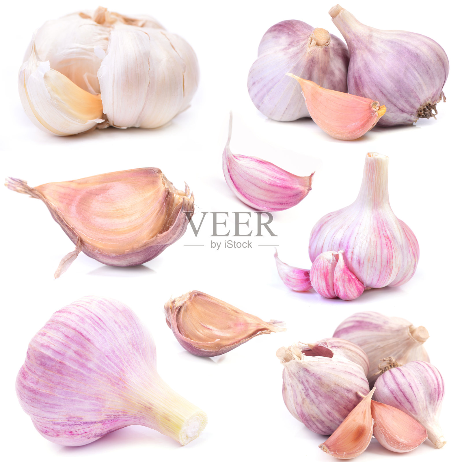 新鲜大蒜照片摄影图片