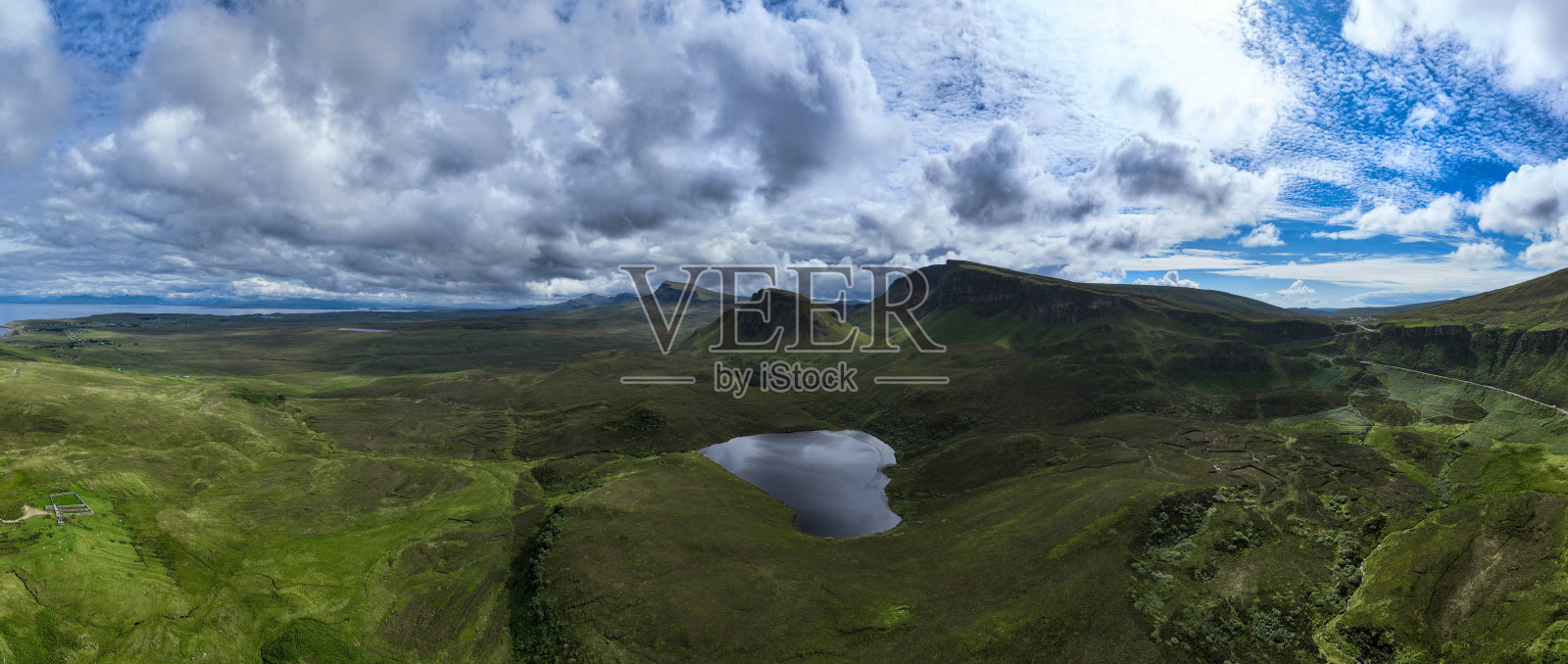 苏格兰斯凯岛的Quiraing照片摄影图片