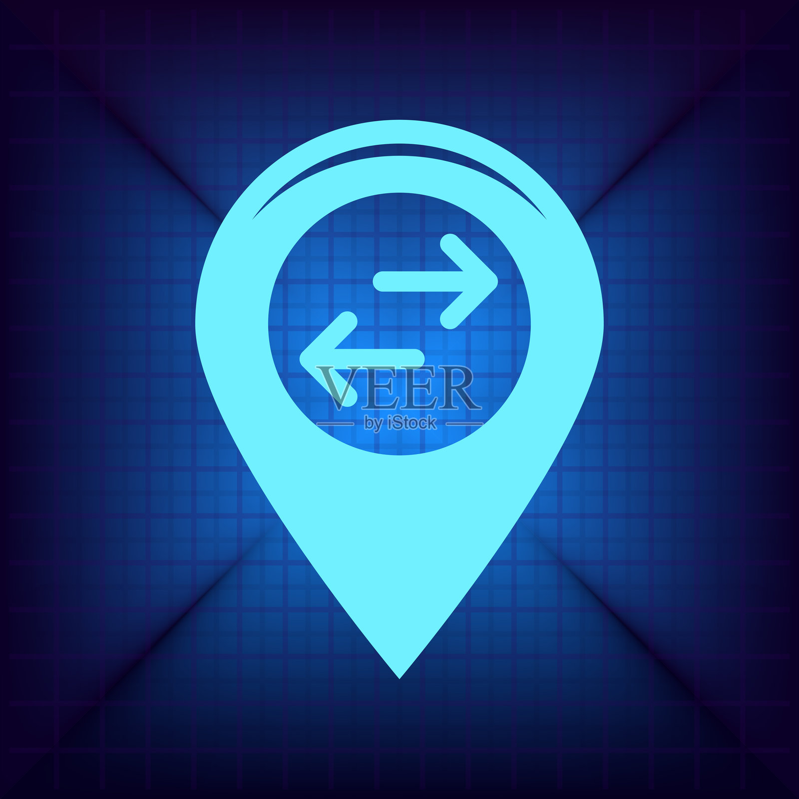 地图标记插画图片素材