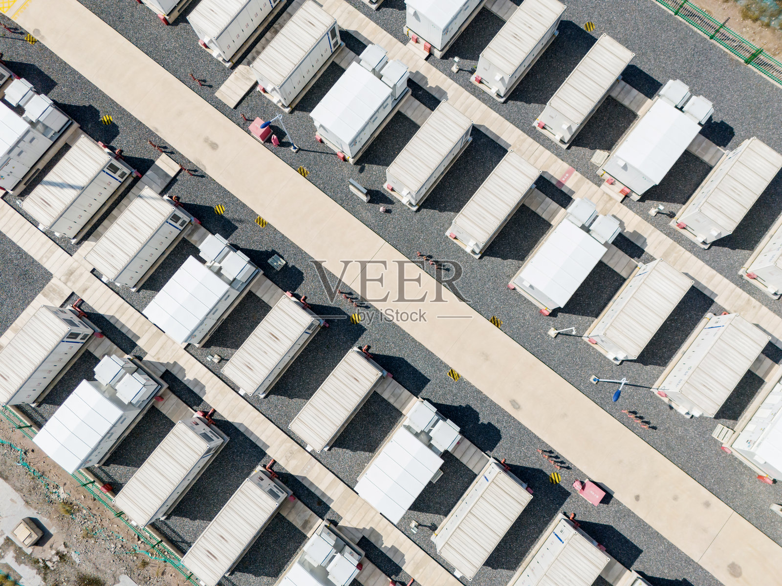 储能发电站照片摄影图片