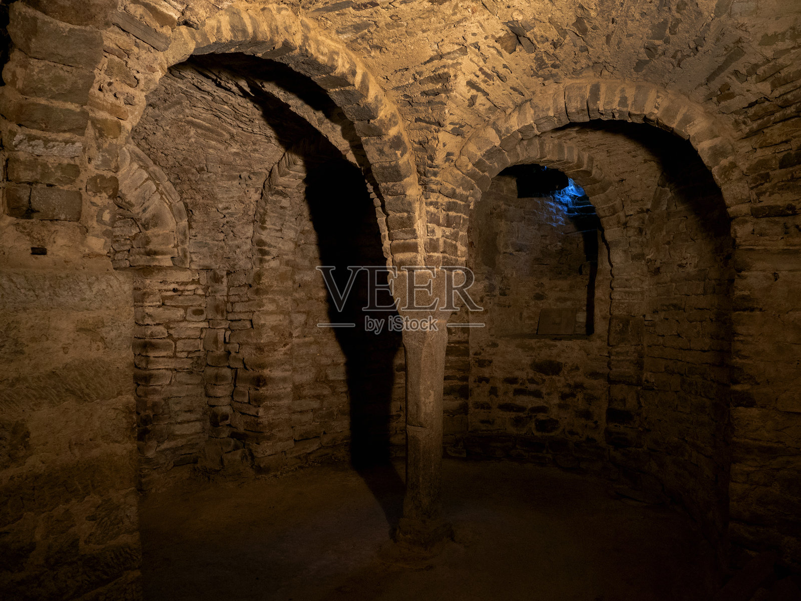 圣本笃门廊照片摄影图片