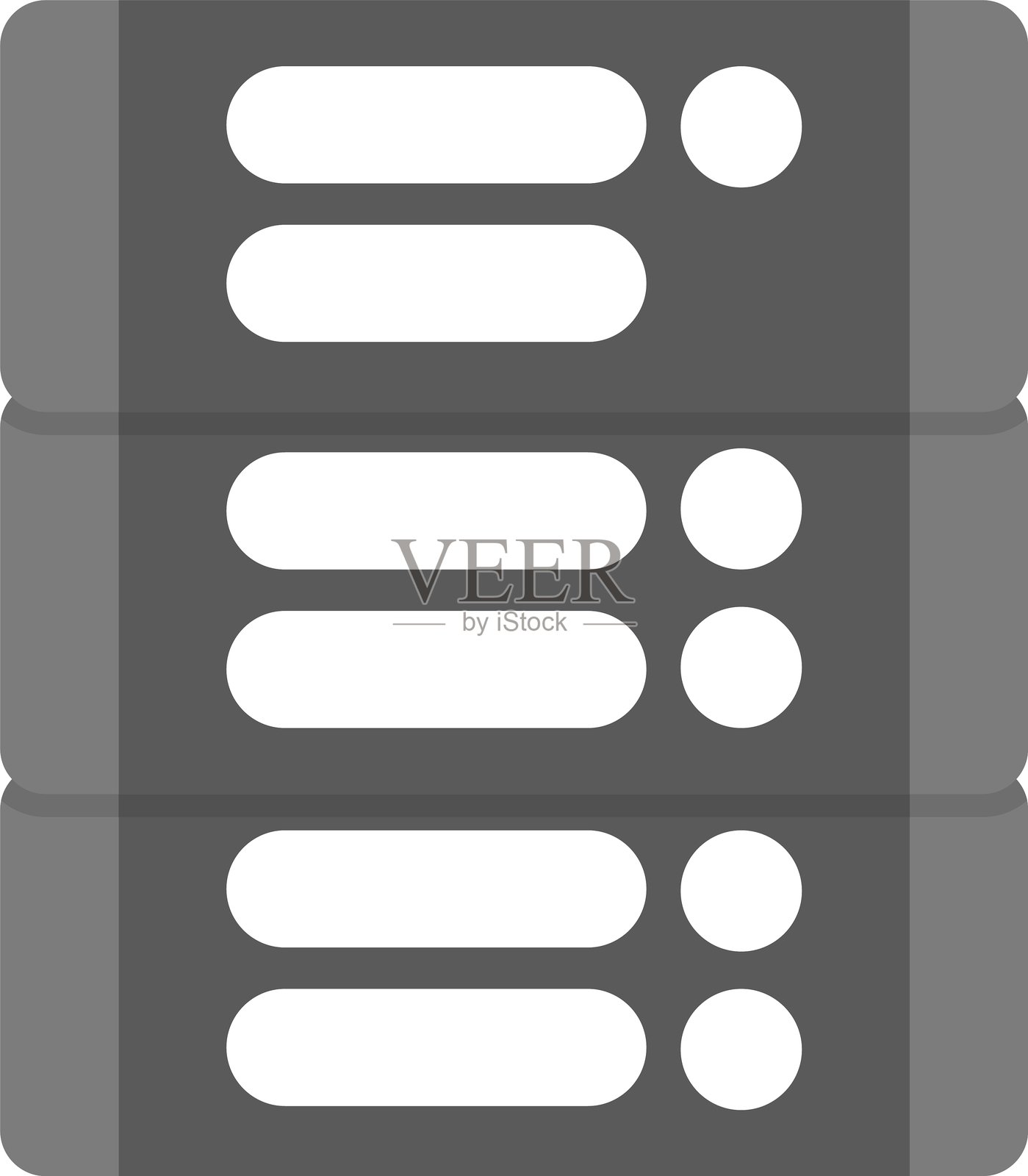 服务器新图标设计创意插画图片素材