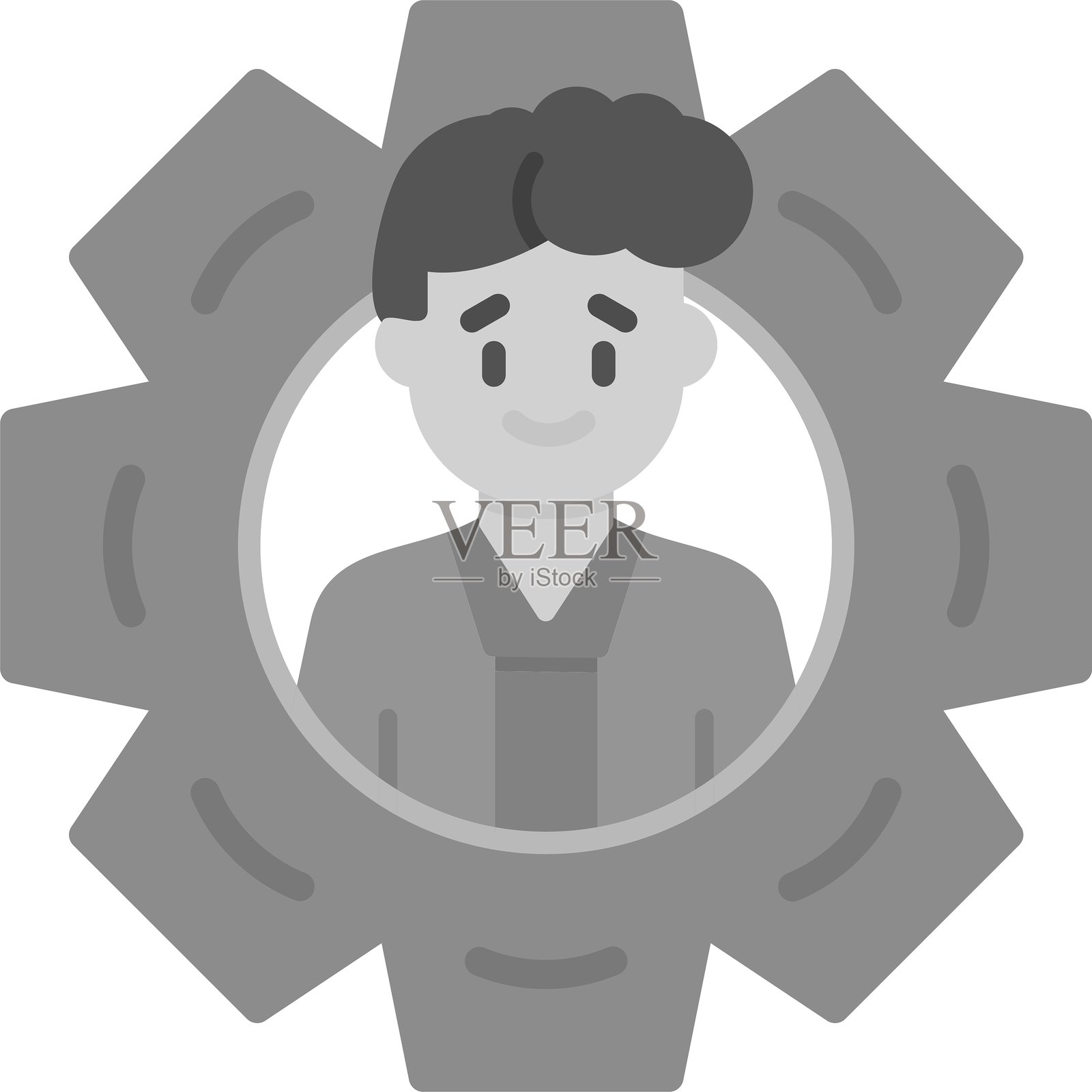 技能发展新图标设计创意插画图片素材