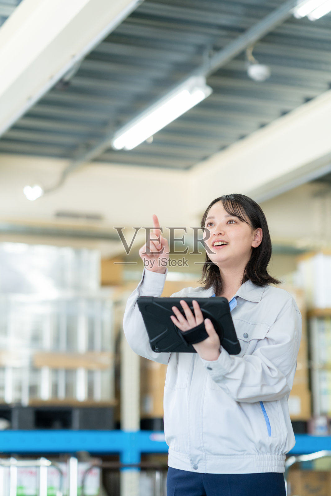 仓库工人照片摄影图片