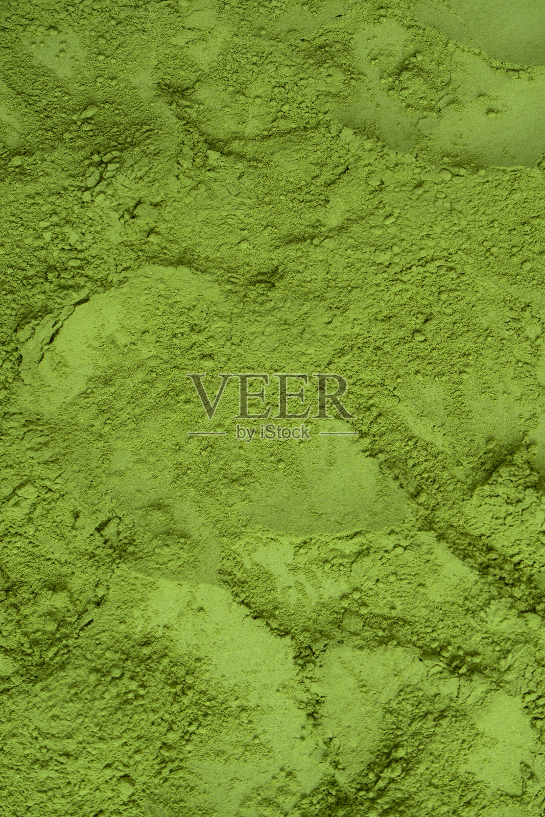 抹茶茶,抹茶粉作为背景。照片摄影图片