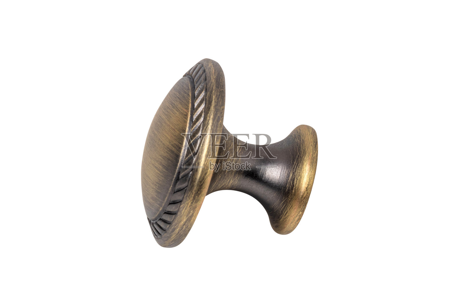 白色背景下的家具配件细节照片摄影图片