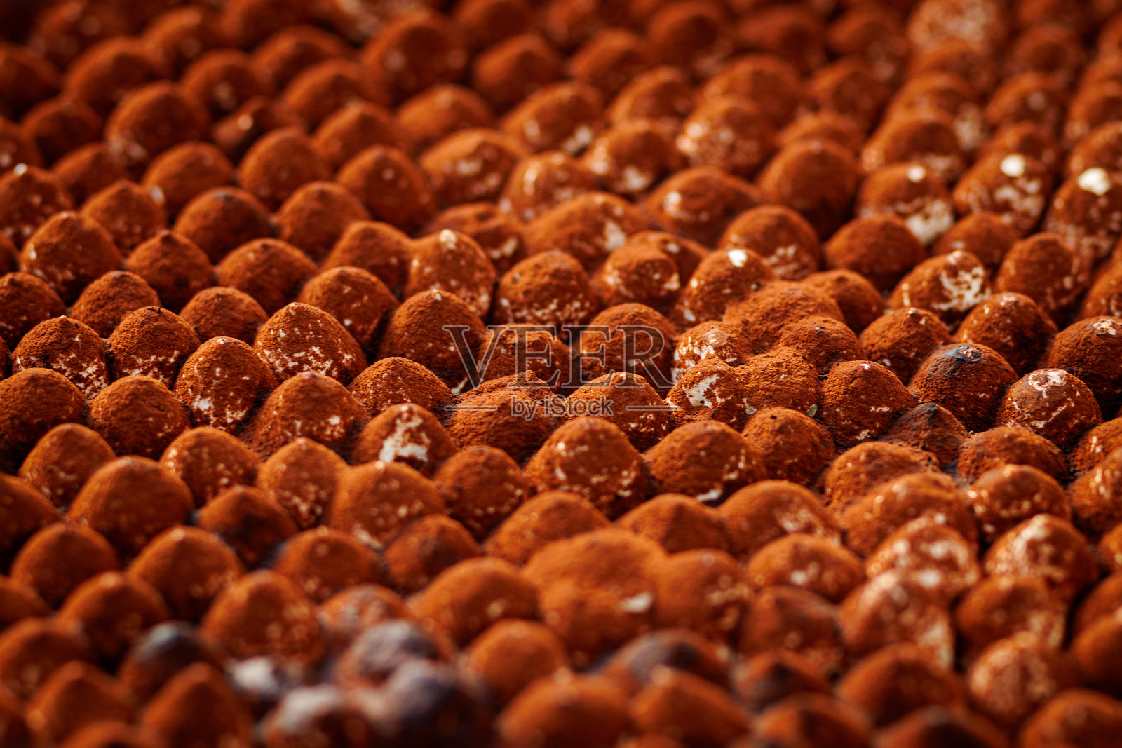 提拉米苏可可粉表面纹理特写照片摄影图片