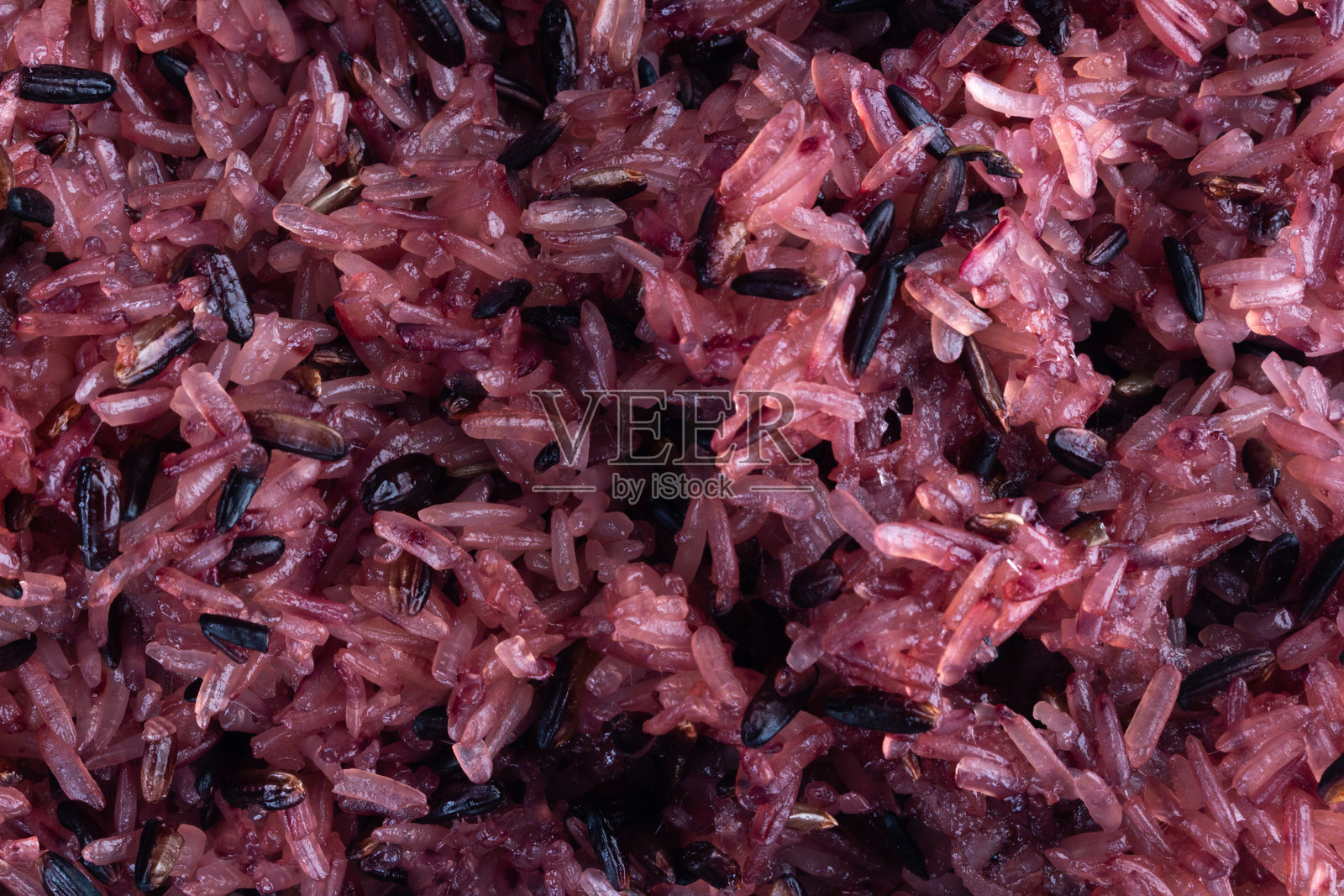 黑色糯米饭质感背景照片摄影图片