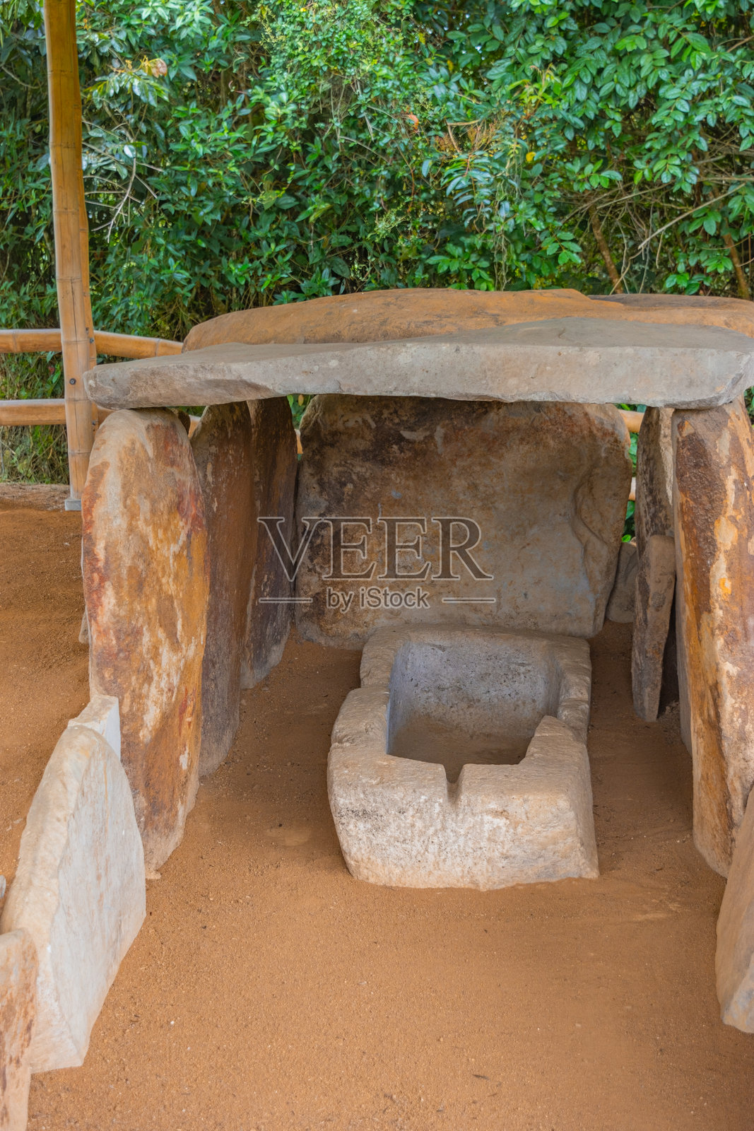 圣奥古斯丁前哥伦布时期墓葬遗址照片摄影图片