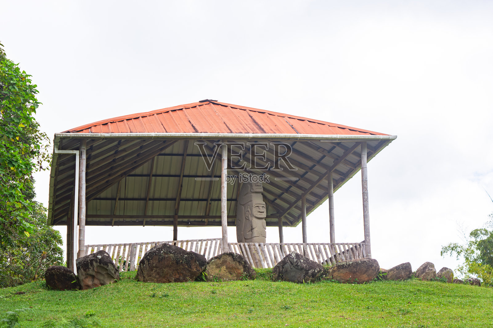 圣奥古斯丁考古公园展馆照片摄影图片