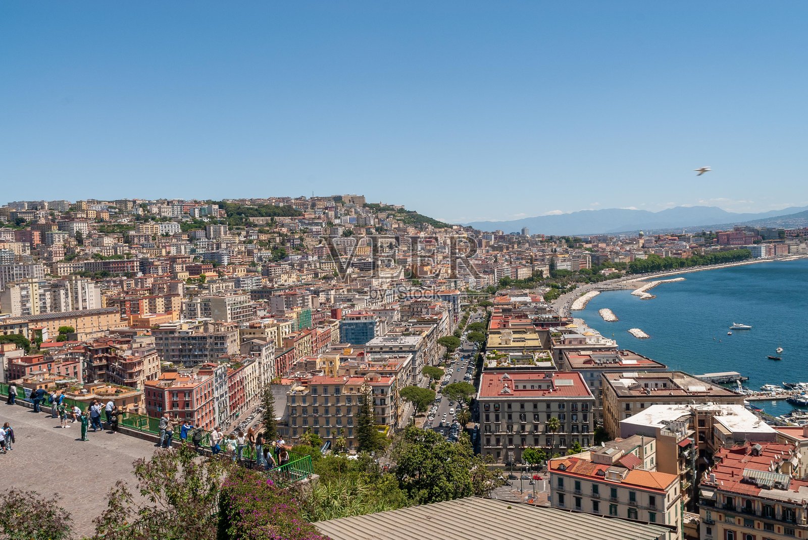 那不勒斯湾照片摄影图片