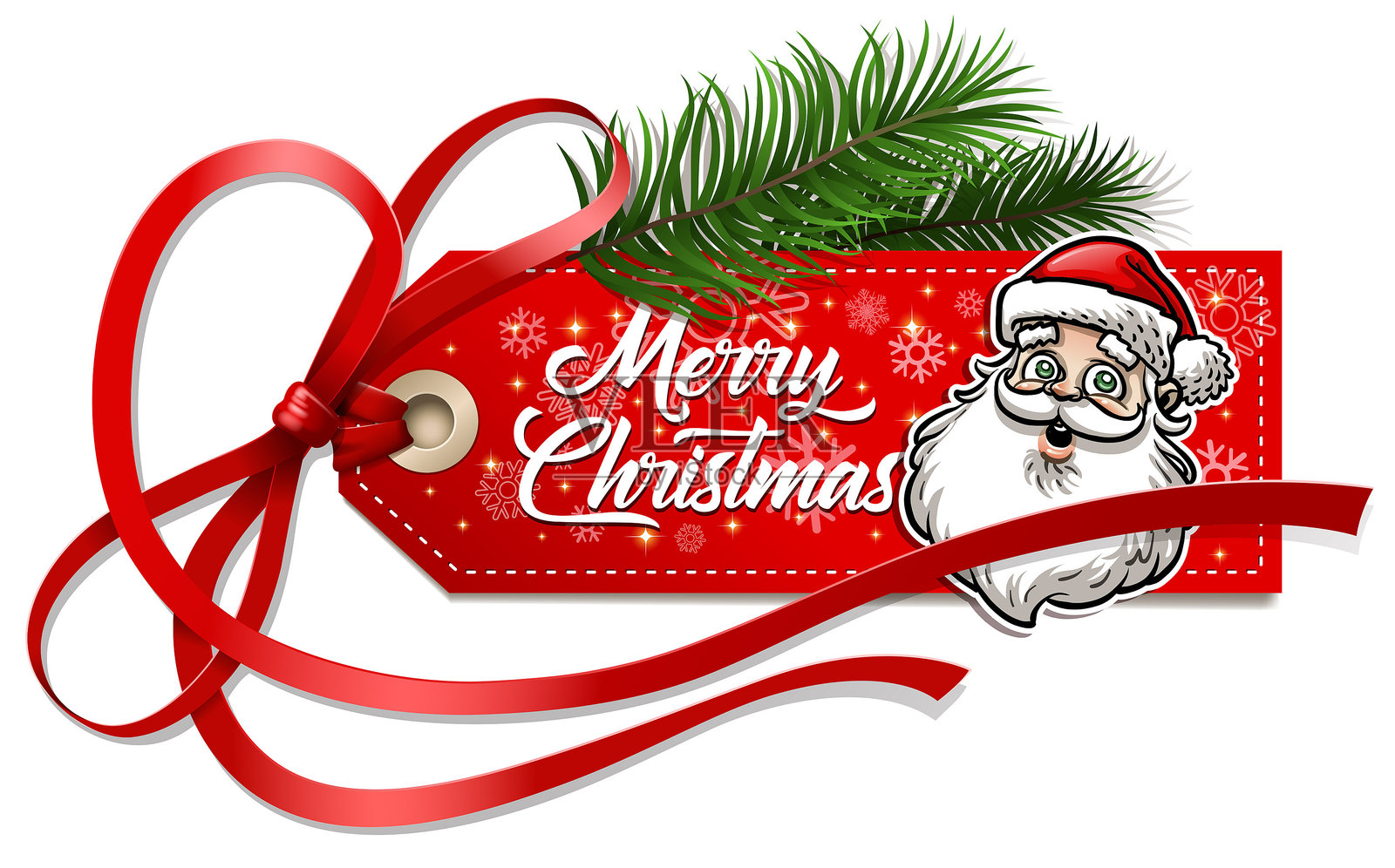 年份价格标签插画图片素材