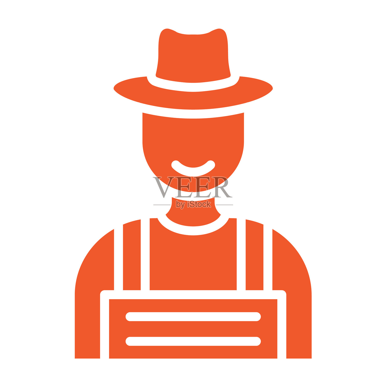 农民矢量图标设计插画设计图设计图设计插画图片素材