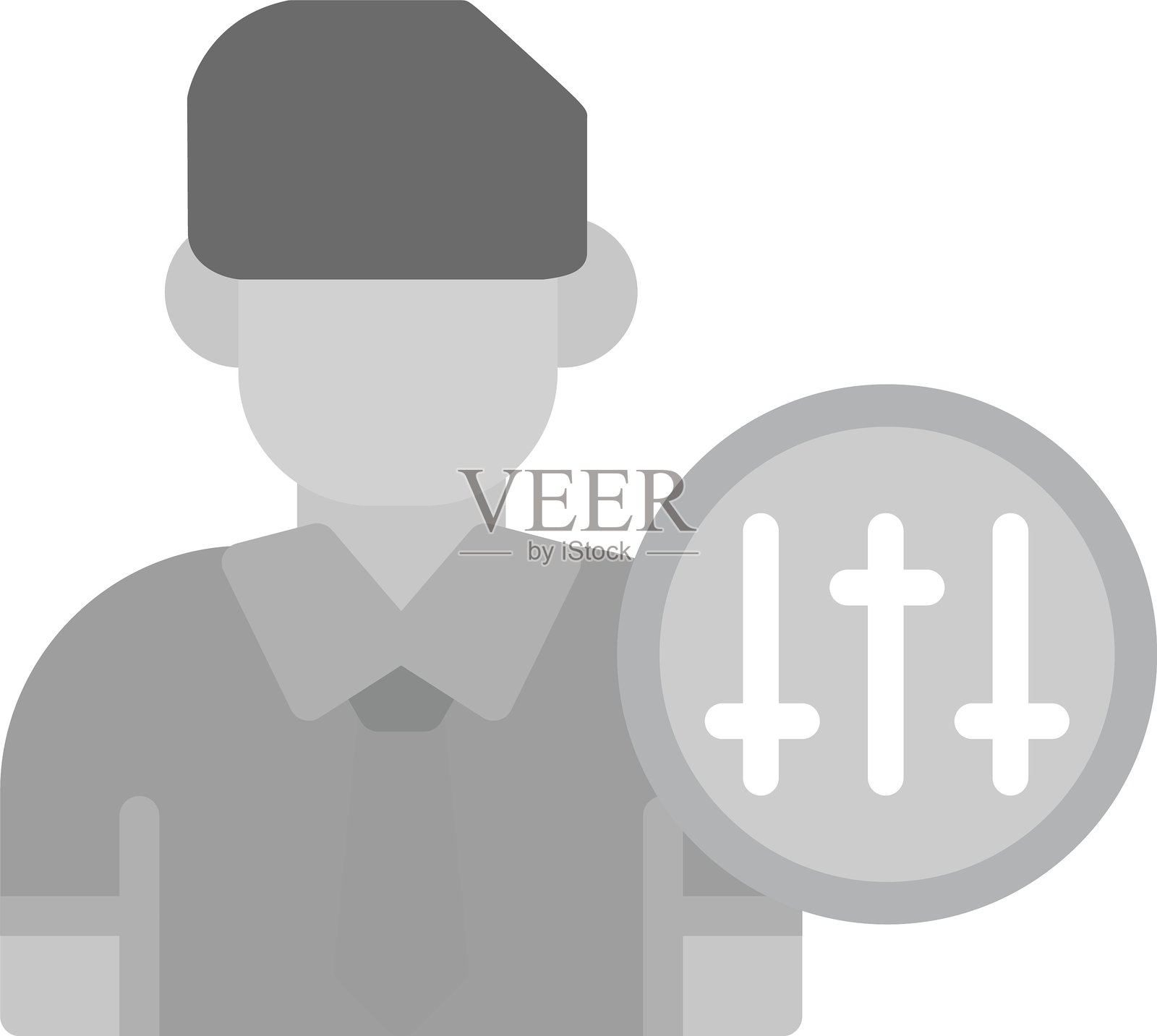 自控力新图标设计创意插画图片素材