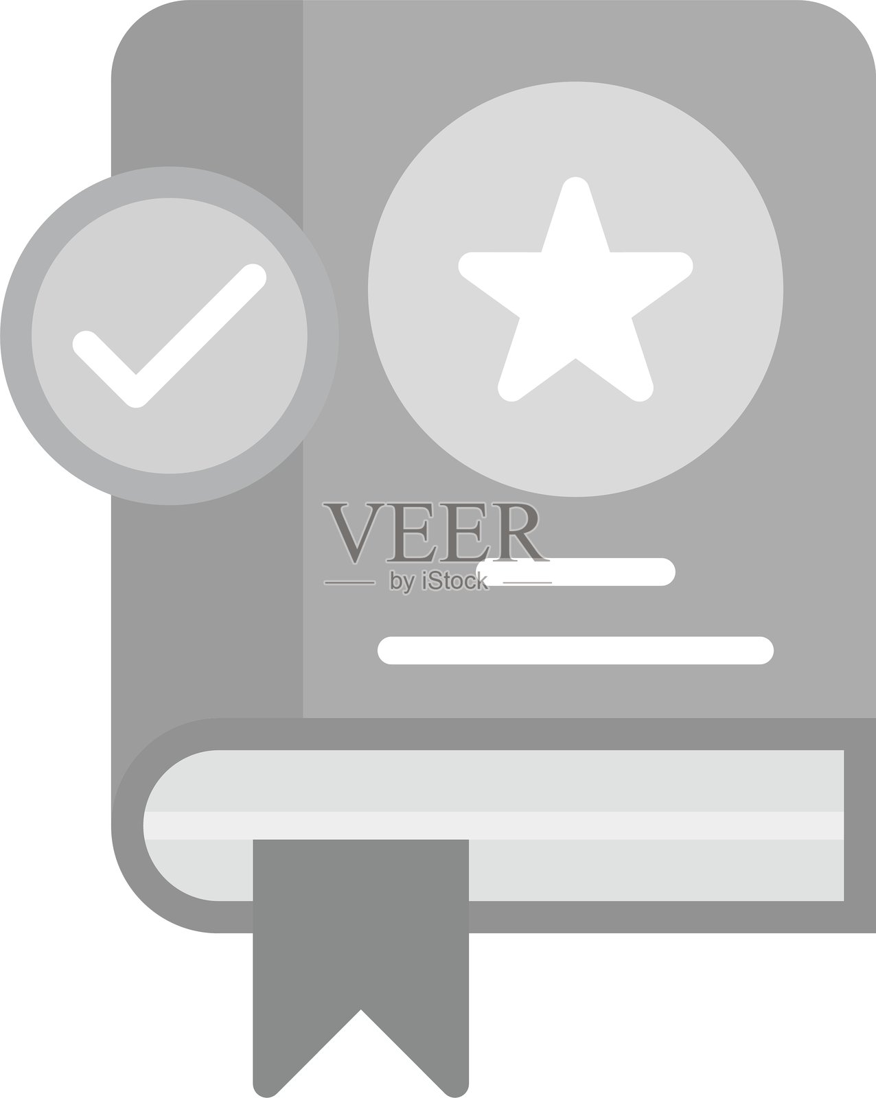 法律书籍新图标设计创意插画图片素材