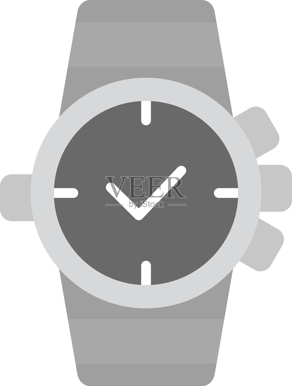 手表新图标设计创意插画图片素材