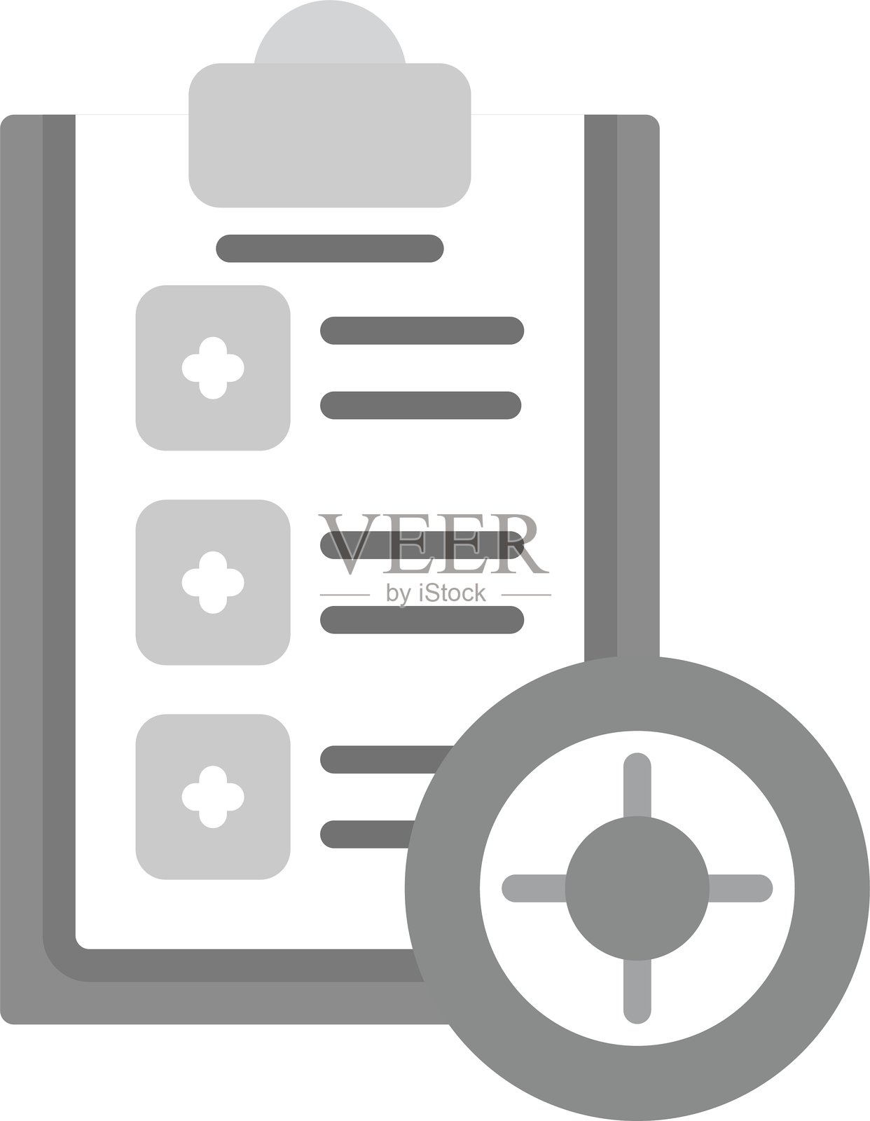 目标新图标设计创意插画图片素材