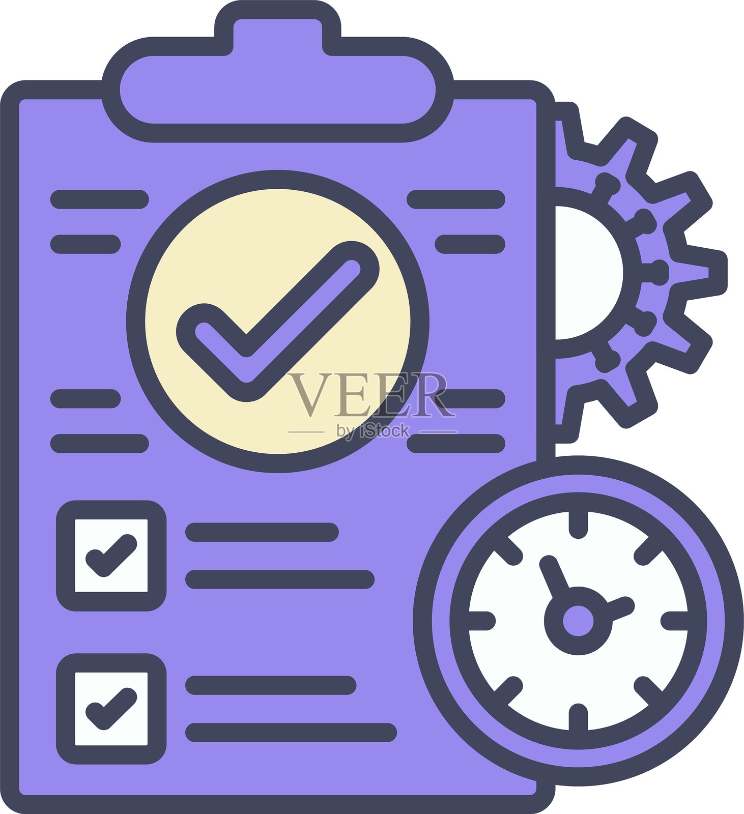 任务列表图标矢量元素插画图片素材