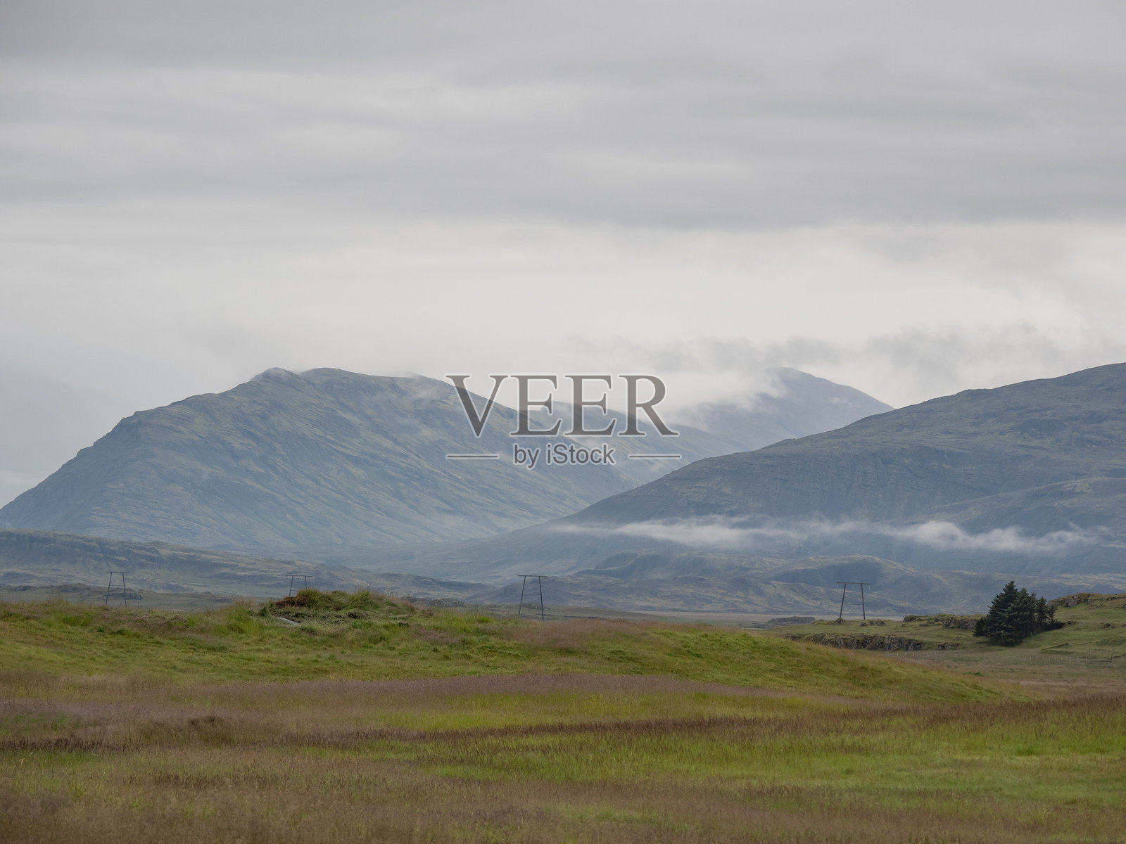 冰岛的山脉与风景照片摄影图片
