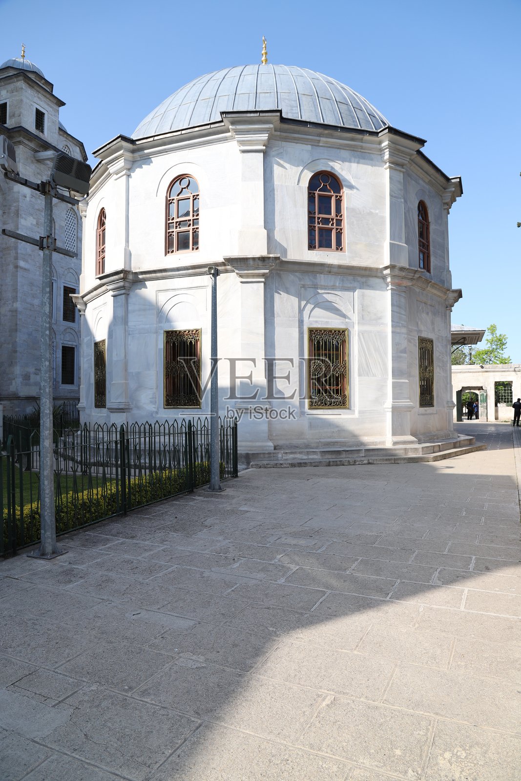 法提赫清真寺,奥斯曼建筑照片摄影图片