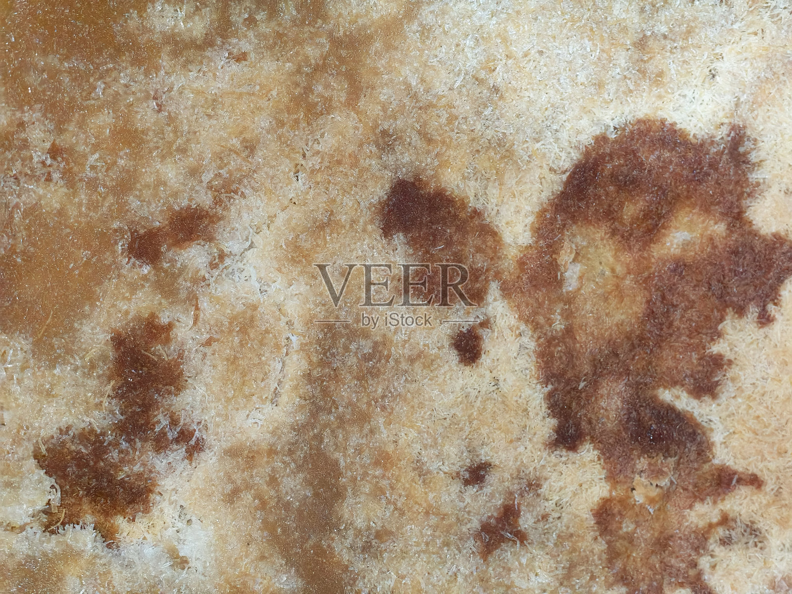 酥脆中东库纳法甜点的俯视角度照片摄影图片