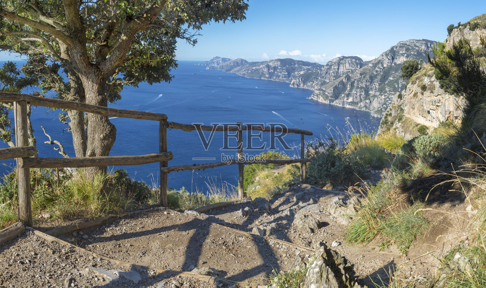 众神之路 - 阿马尔菲海岸徒步路线 - 众神之路照片摄影图片