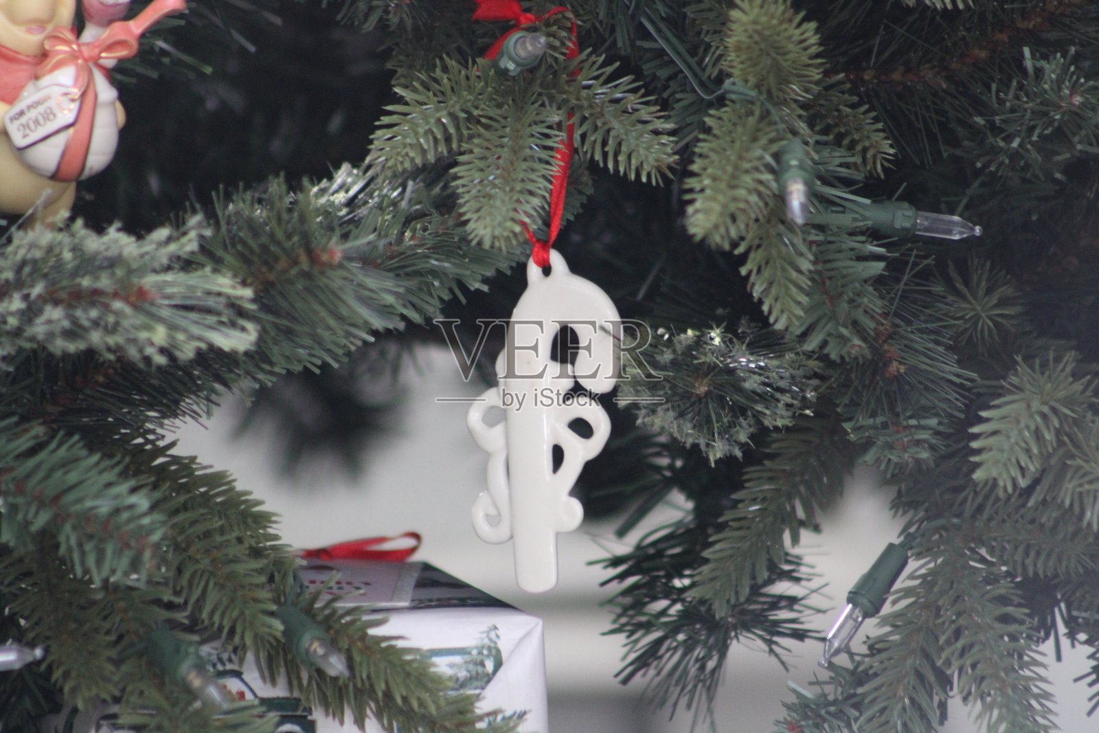 圣诞树装饰品照片摄影图片