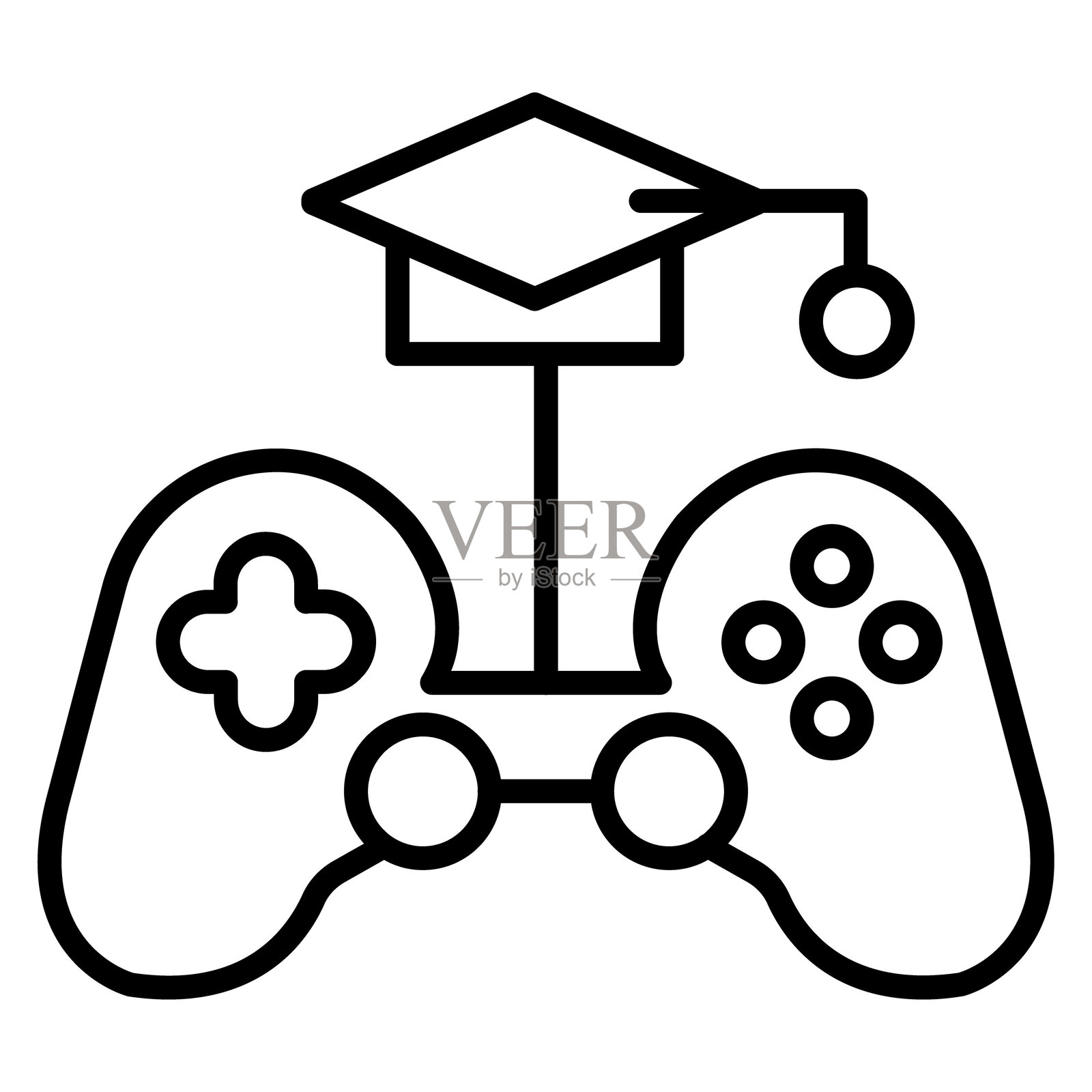 游戏化矢量图标插画图片素材