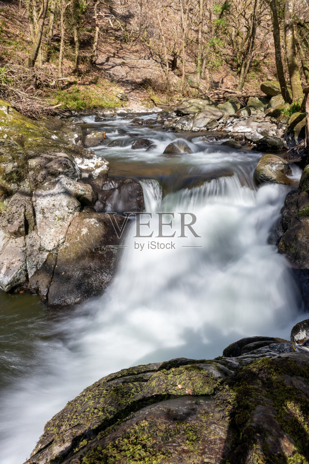 埃克斯穆尔国家公园的水汇照片摄影图片