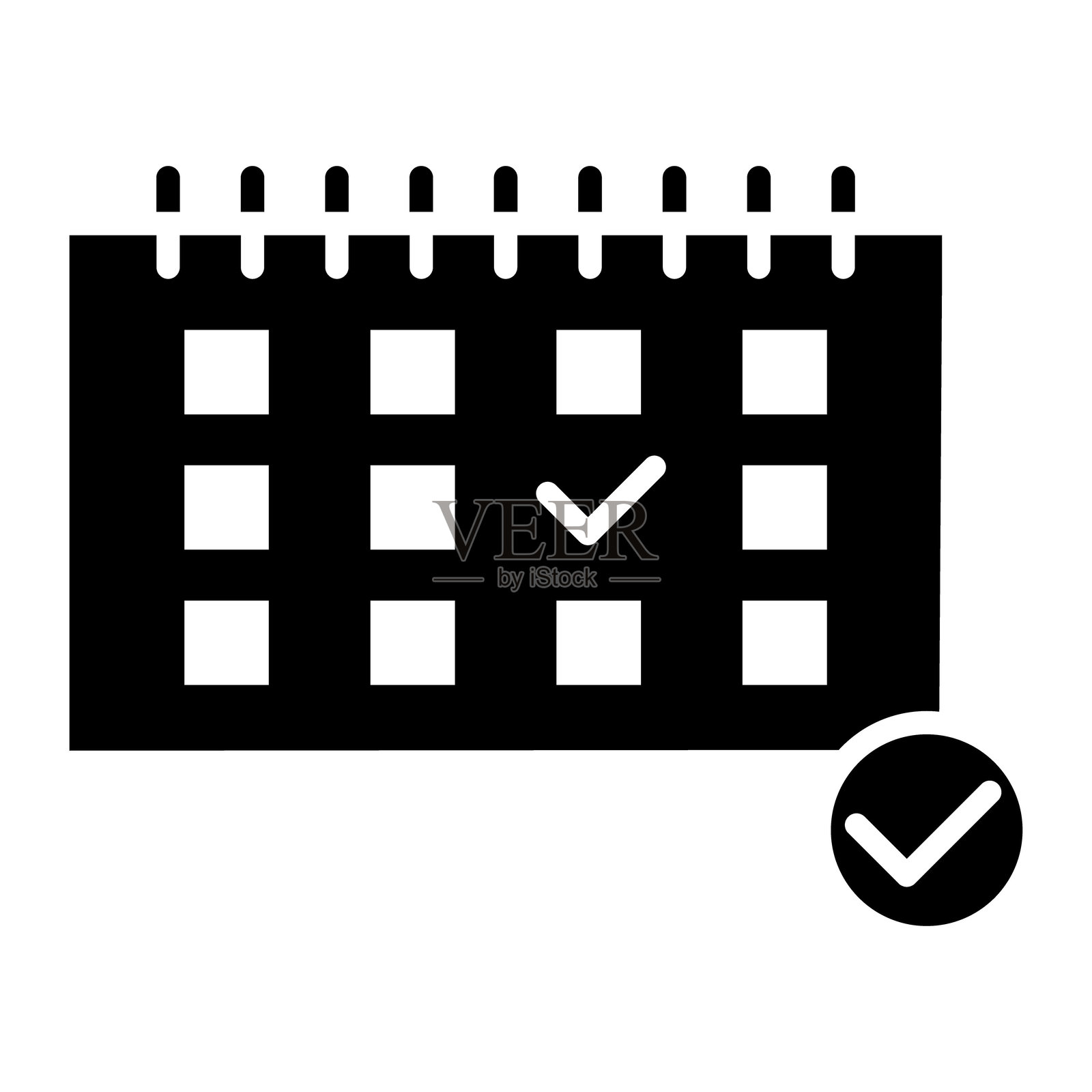 预订活动矢量图标插画图片素材