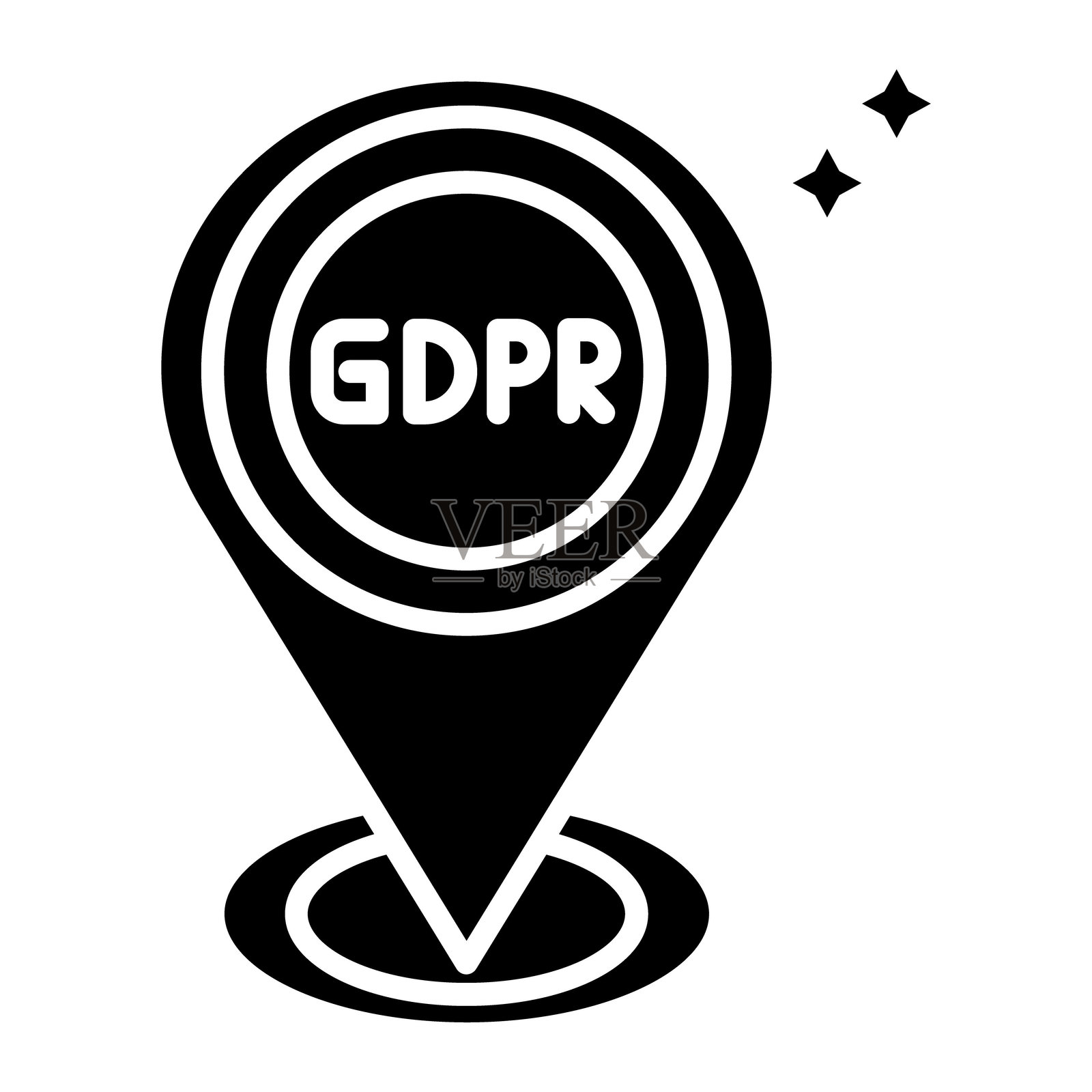 地址矢量图标插画图片素材