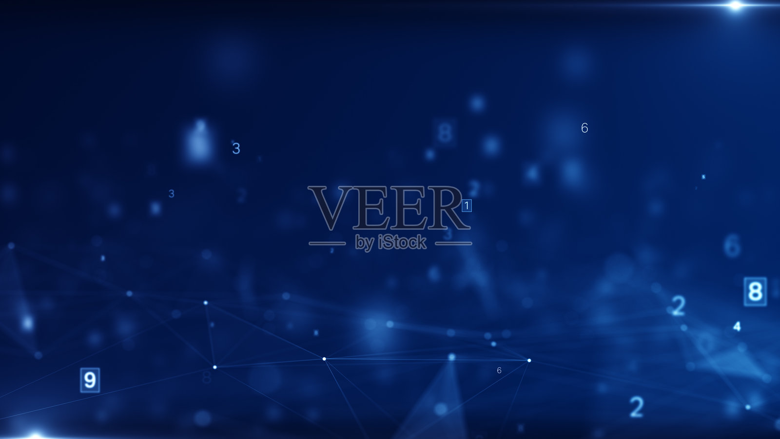 科技数字大数据连接,数字赛博空间,数字数据网络和区块链连接,全球网络背景概念,循环动态设计4K。4K高清视频照片摄影图片