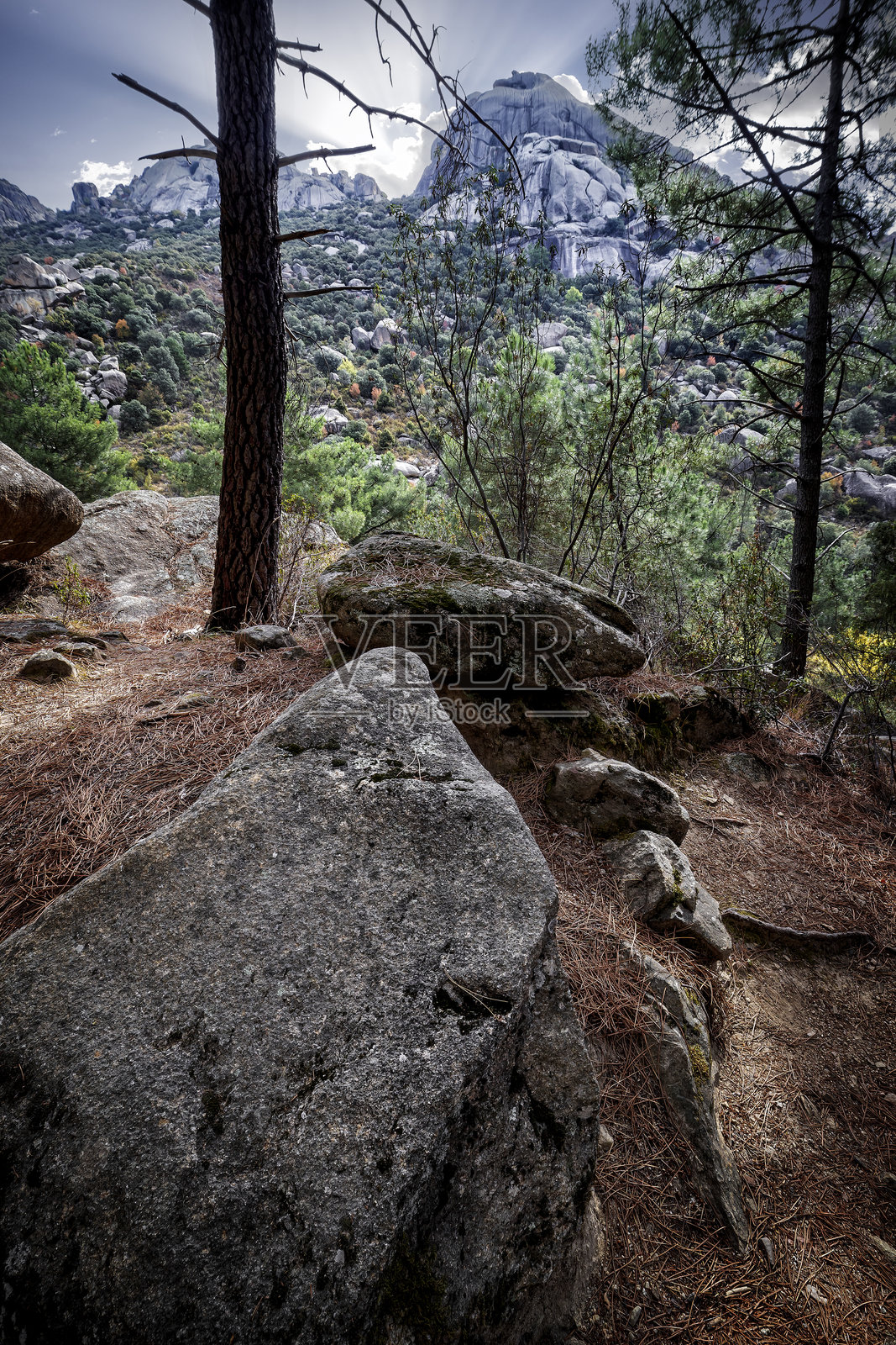 锡尔峰的风险照片摄影图片