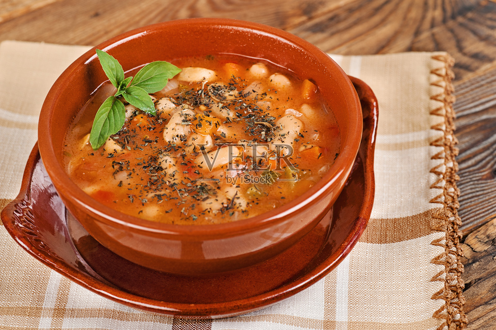 传统豆汤照片摄影图片