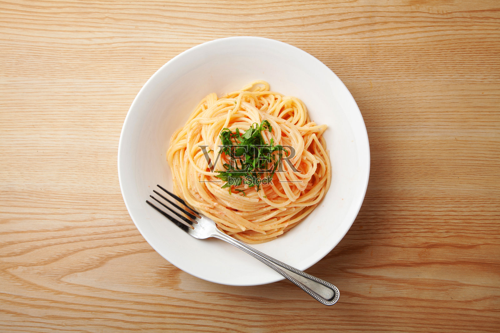 明太子意面照片摄影图片