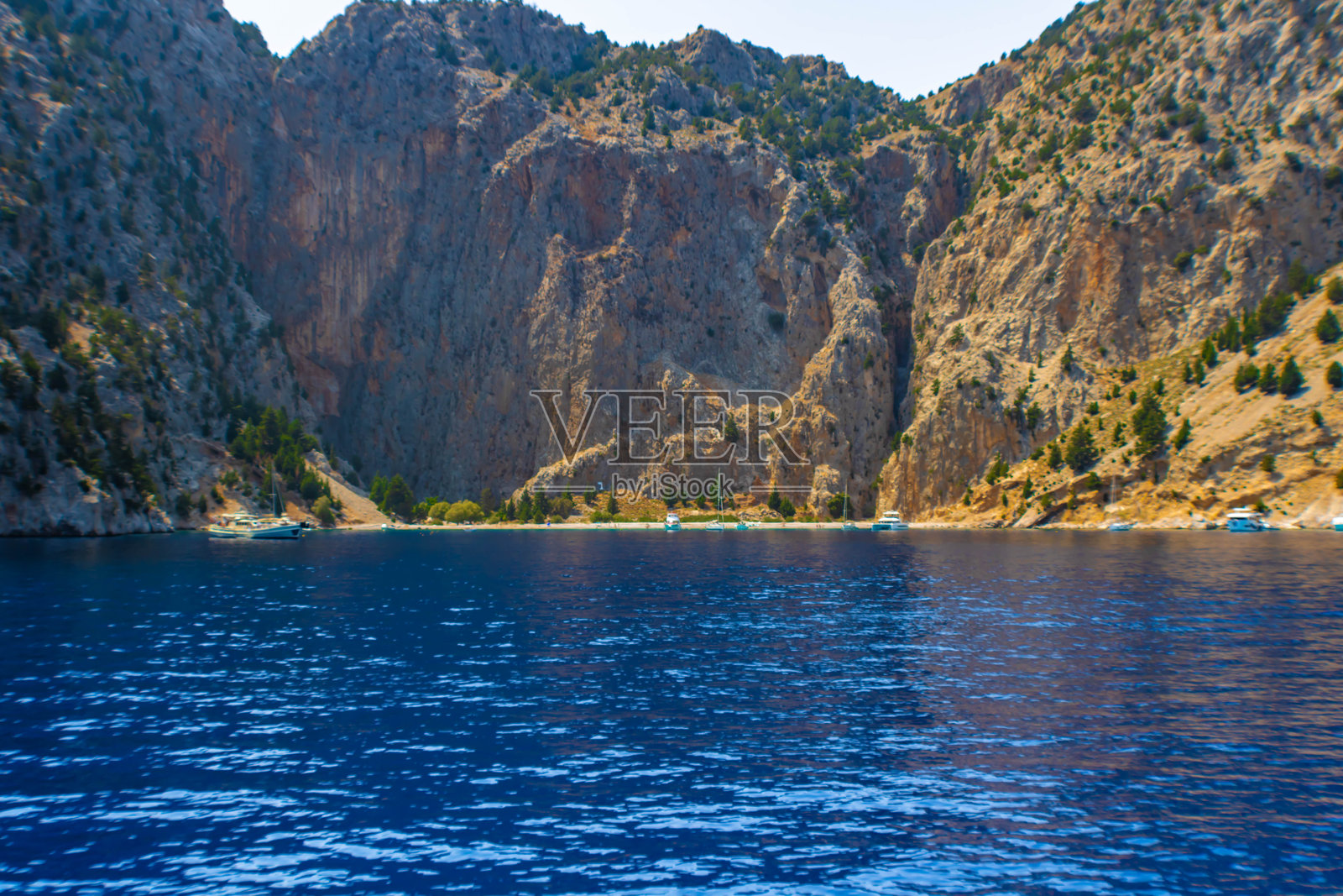 前往希腊西米岛和圣乔治湾的邮轮之旅,美丽的希腊风光照片摄影图片
