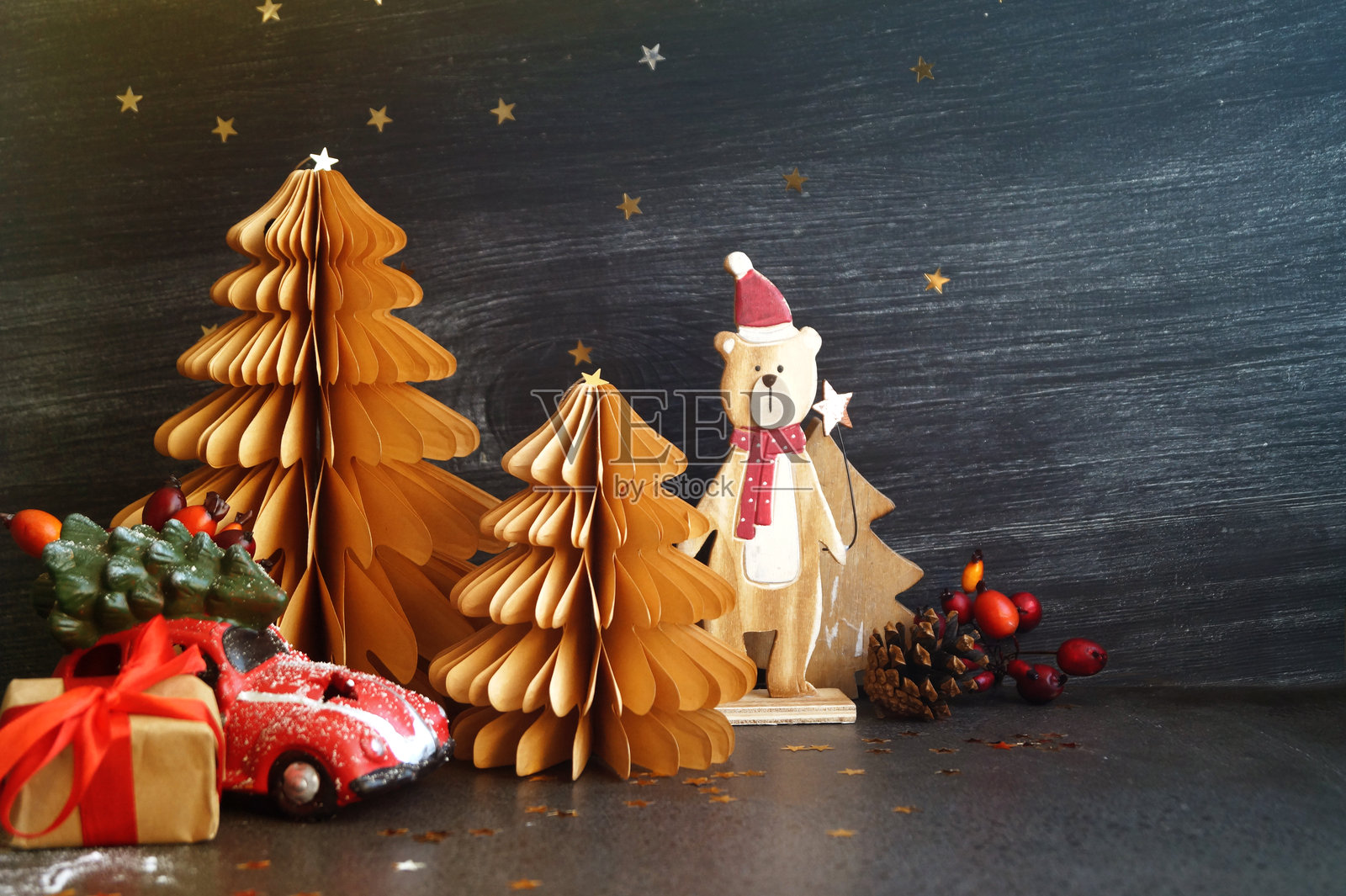 圣诞环保产品照片摄影图片