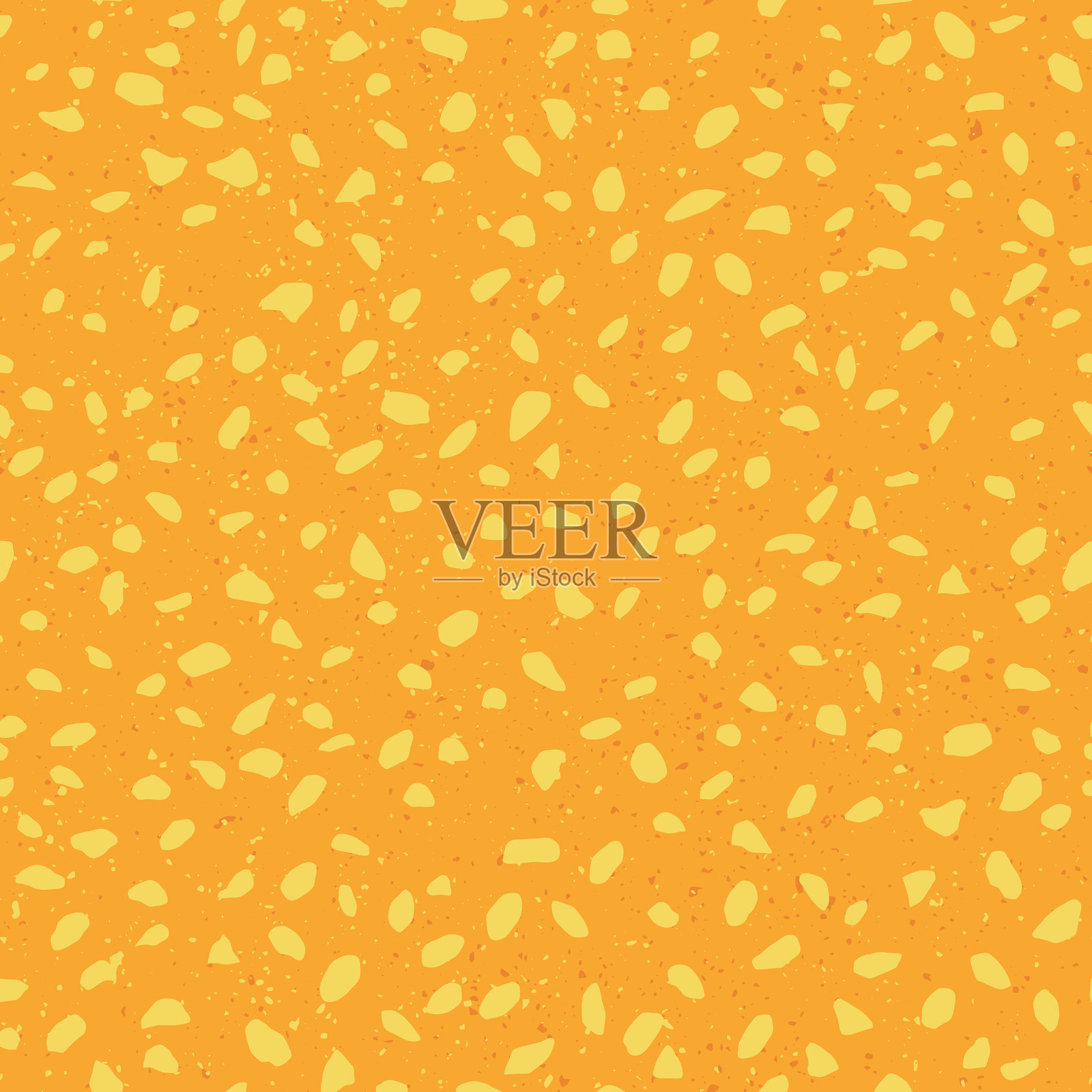 黄色的叶子插画图片素材