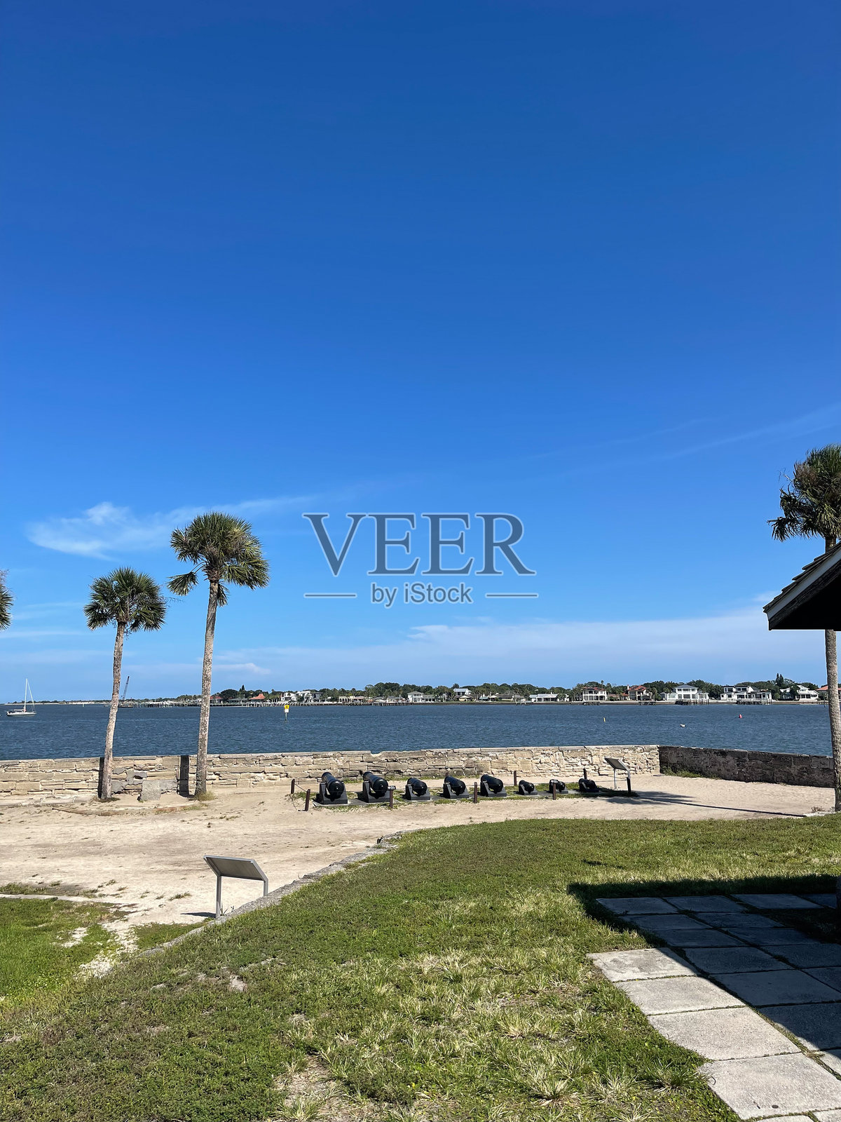 美国佛罗里达州圣奥古斯丁圣马科斯城堡国家纪念碑照片摄影图片