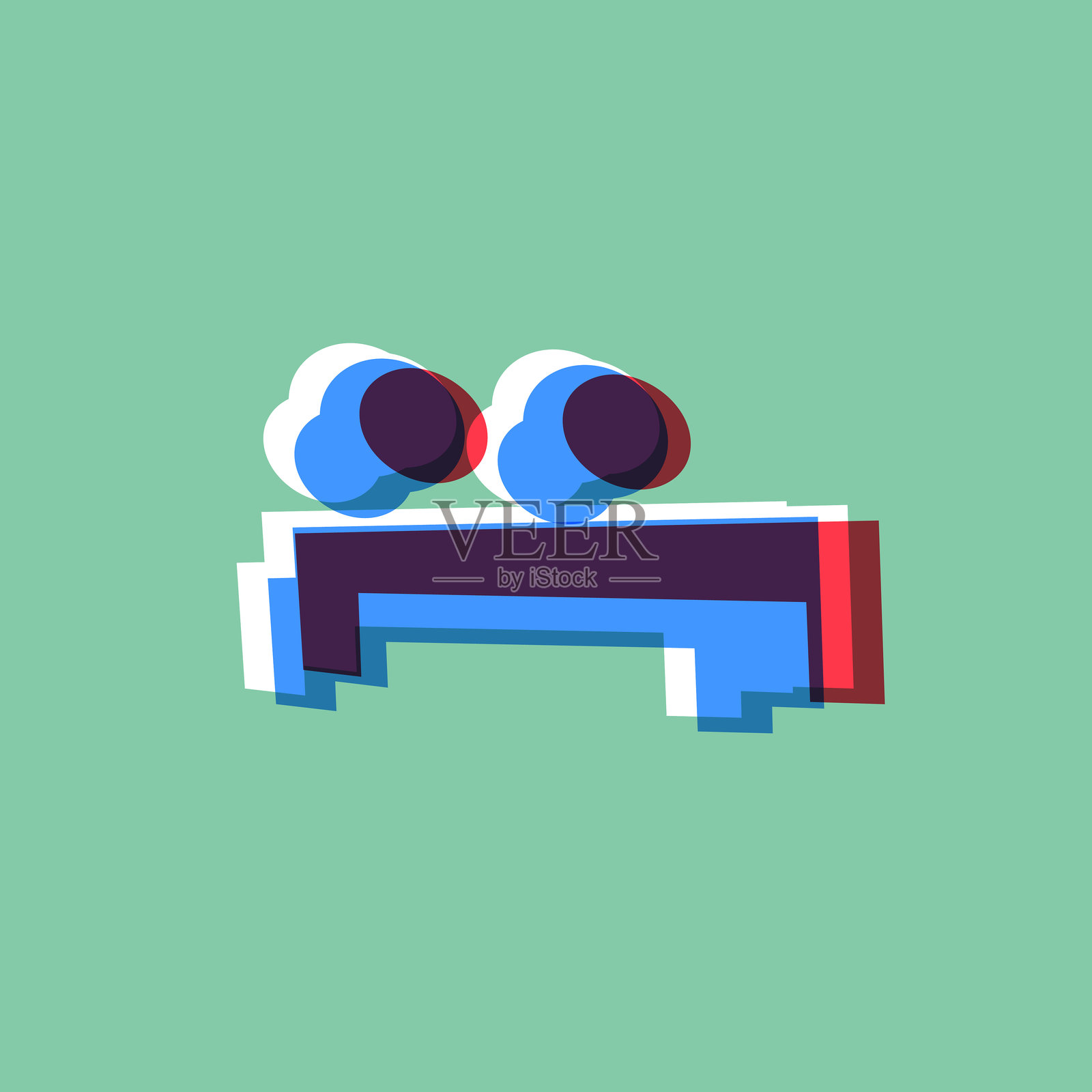 复印机风格表情符号图标插画图片素材