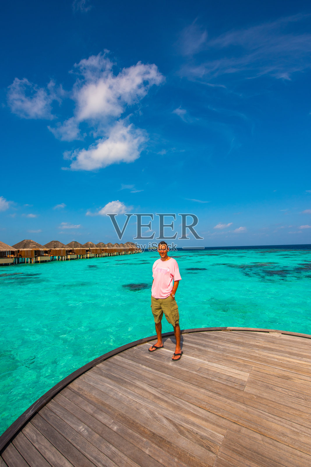 马尔代夫热带岛屿照片摄影图片